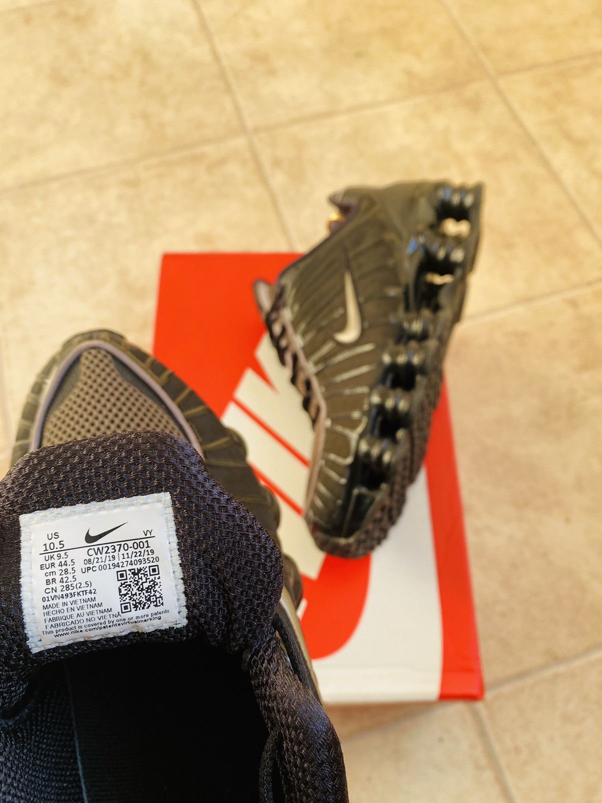 Nike × Skepta NikeLab Shox TL Skepta Tn Size US 10.5 / EU 43-44 - 12 Thumbnail