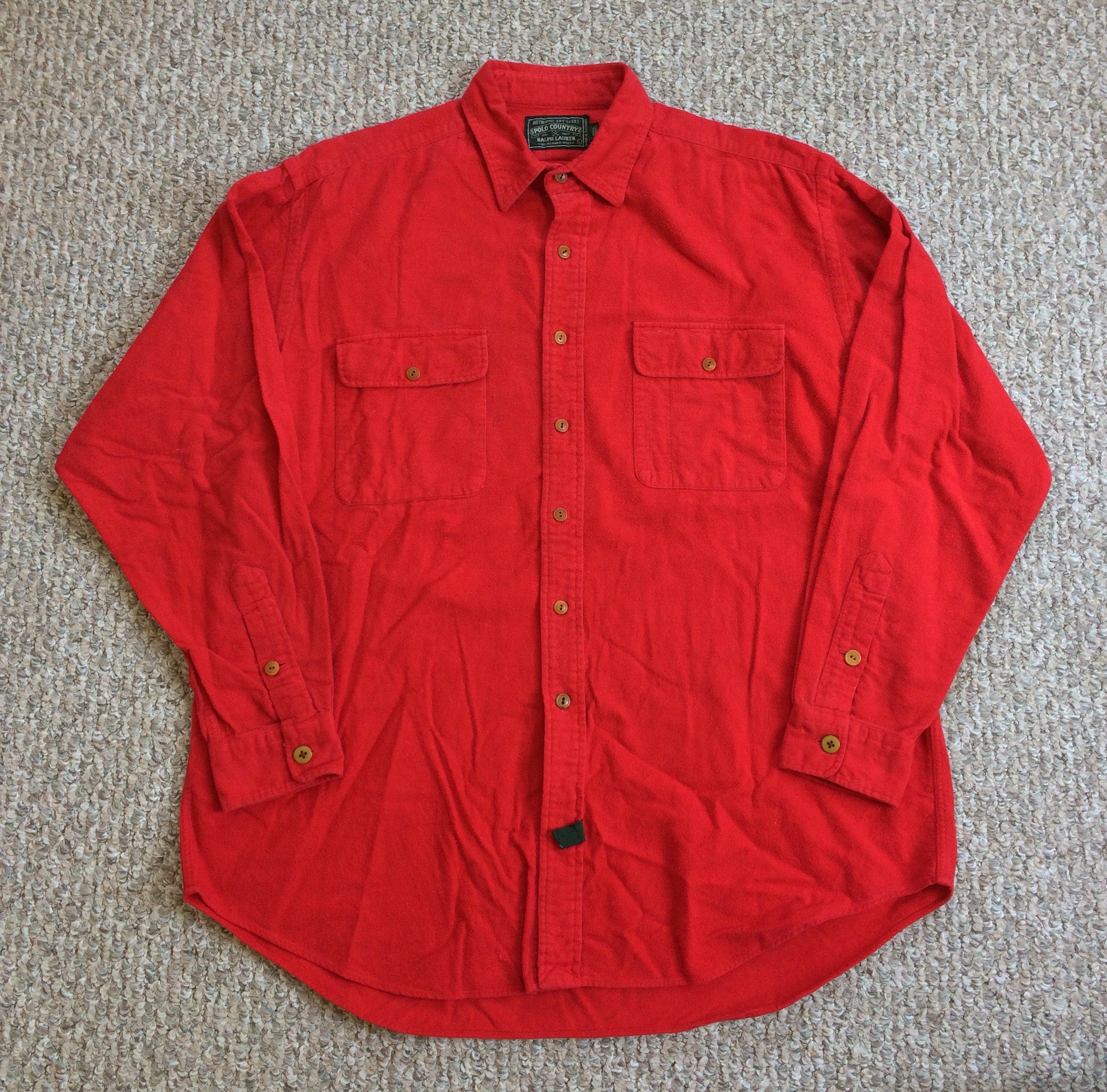 Polo Ralph Lauren Vintage 90s Polo Country Sportsman Button Up Shirt Size US L / EU 52-54 / 3 - 4 Thumbnail