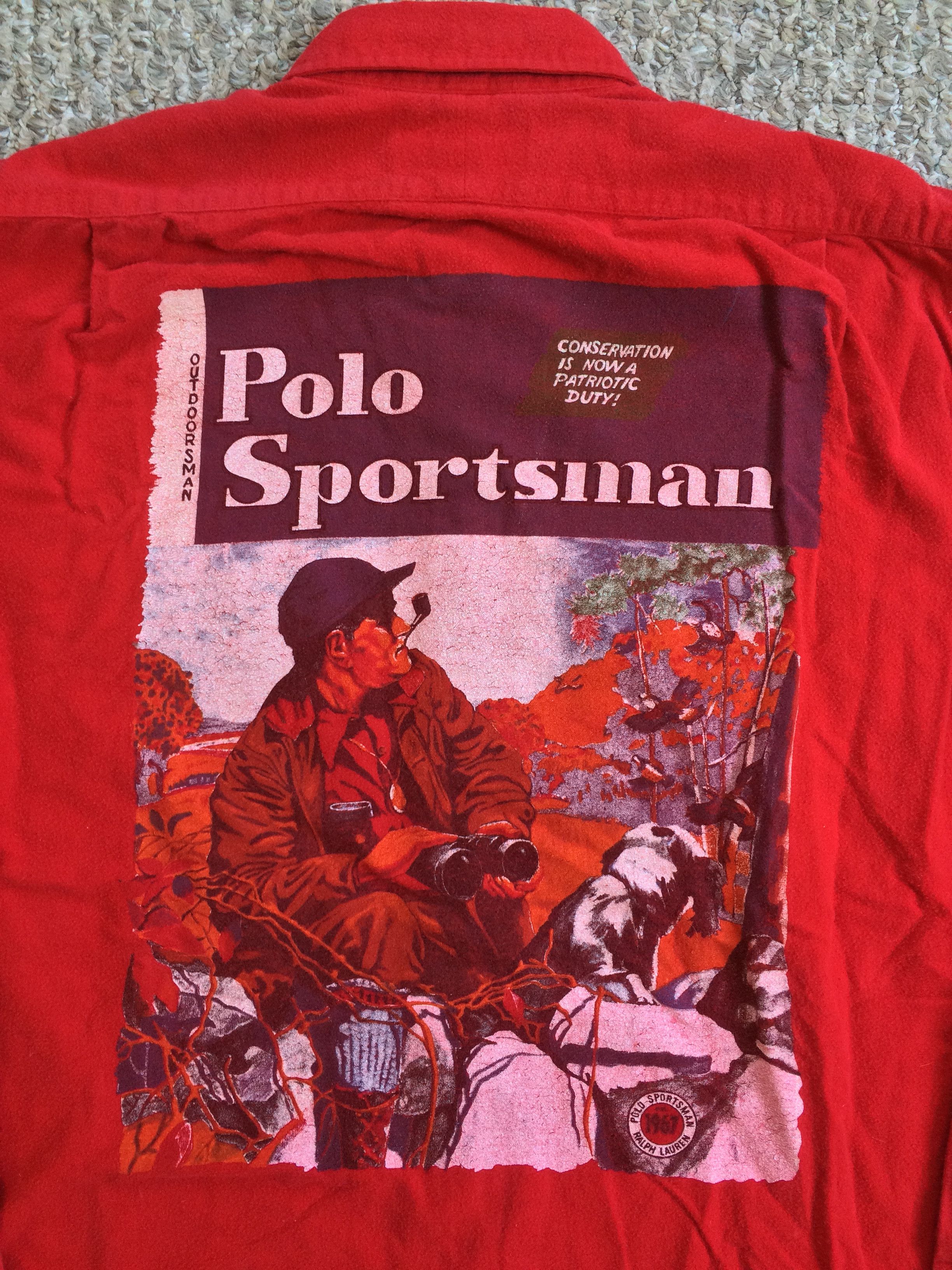 Polo Ralph Lauren Vintage 90s Polo Country Sportsman Button Up Shirt Size US L / EU 52-54 / 3 - 2 Thumbnail