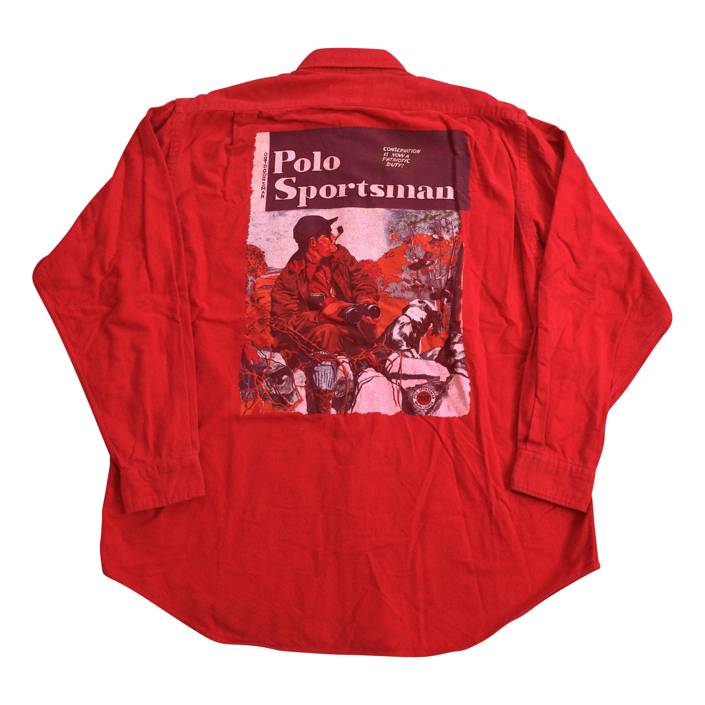 Polo Ralph Lauren Vintage 90s Polo Country Sportsman Button Up Shirt Size US L / EU 52-54 / 3 - 1 Thumbnail
