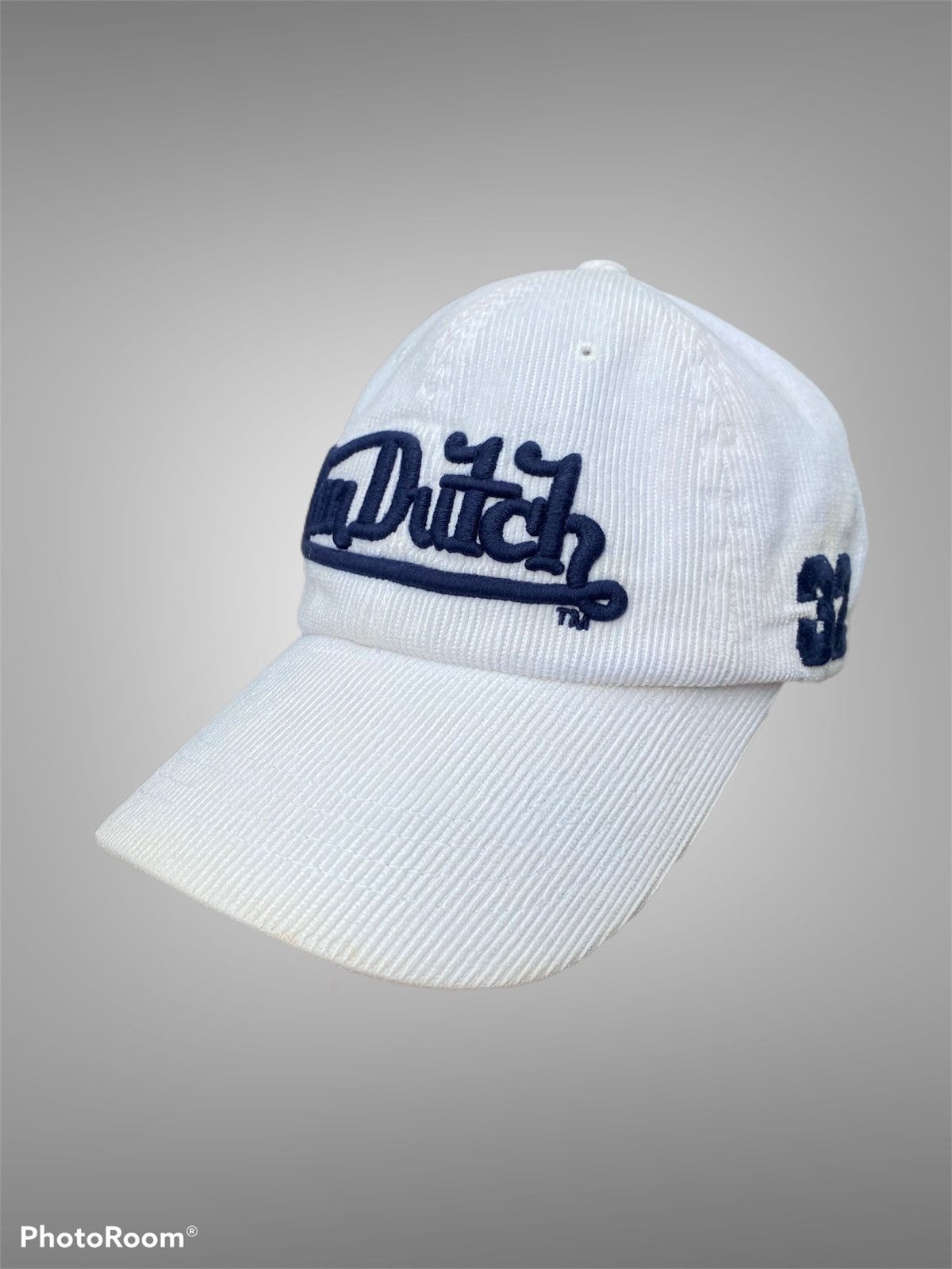Vintage × Von Dutch vintage von dutch embroidery logo corduroy cap Size ONE SIZE - 1 Thumbnail