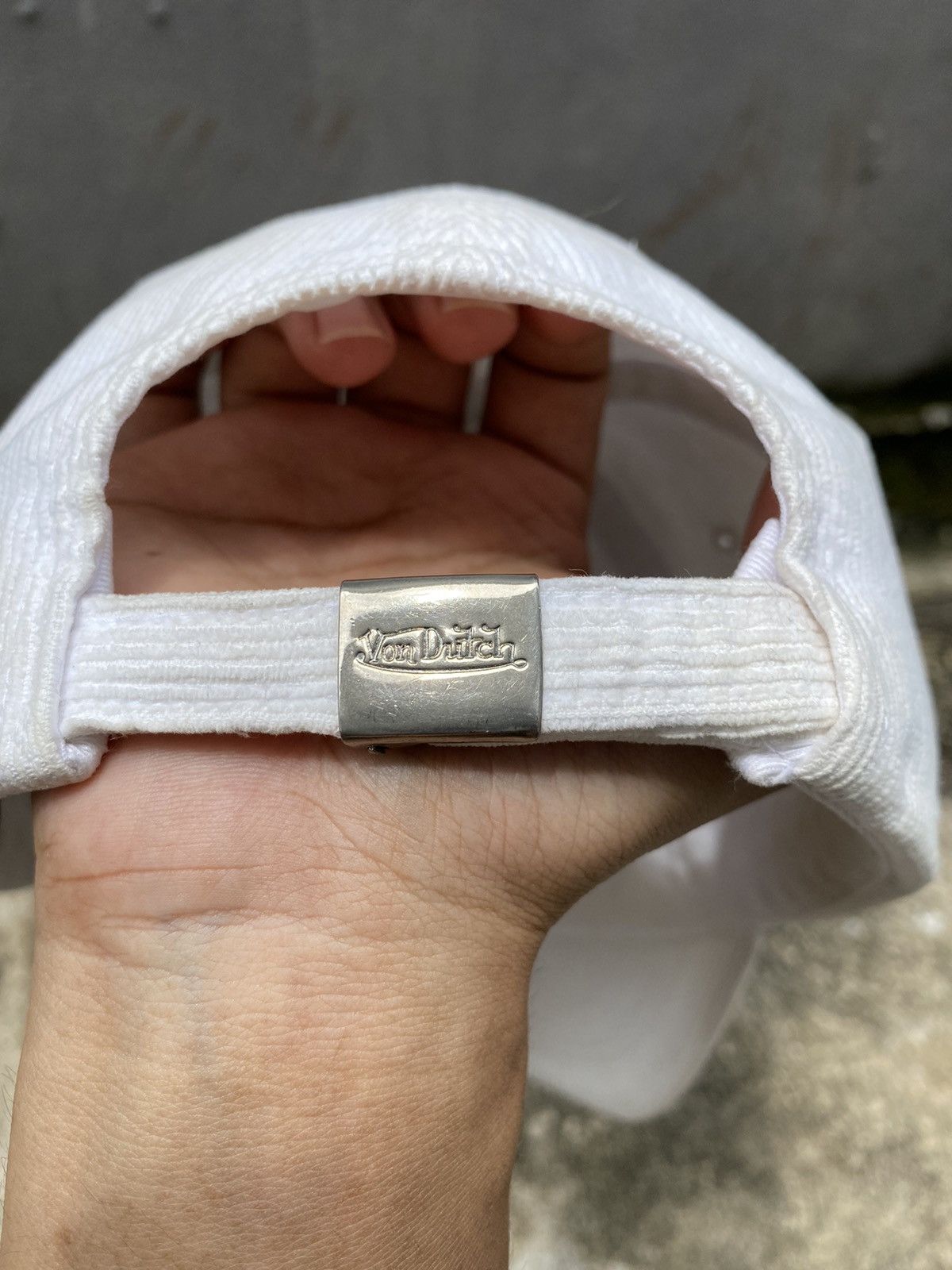 Vintage × Von Dutch vintage von dutch embroidery logo corduroy cap Size ONE SIZE - 5 Thumbnail