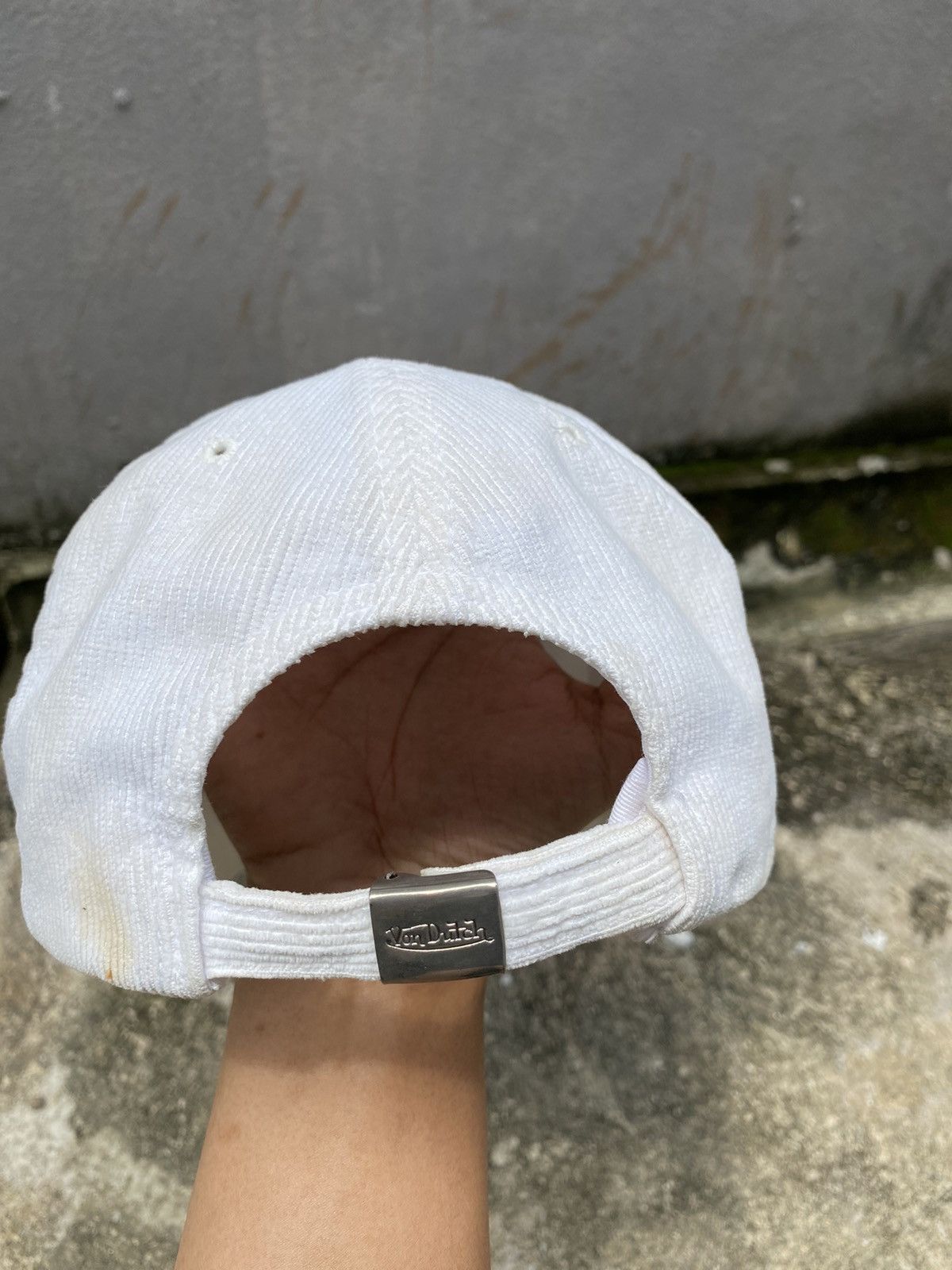 Vintage × Von Dutch vintage von dutch embroidery logo corduroy cap Size ONE SIZE - 4 Thumbnail