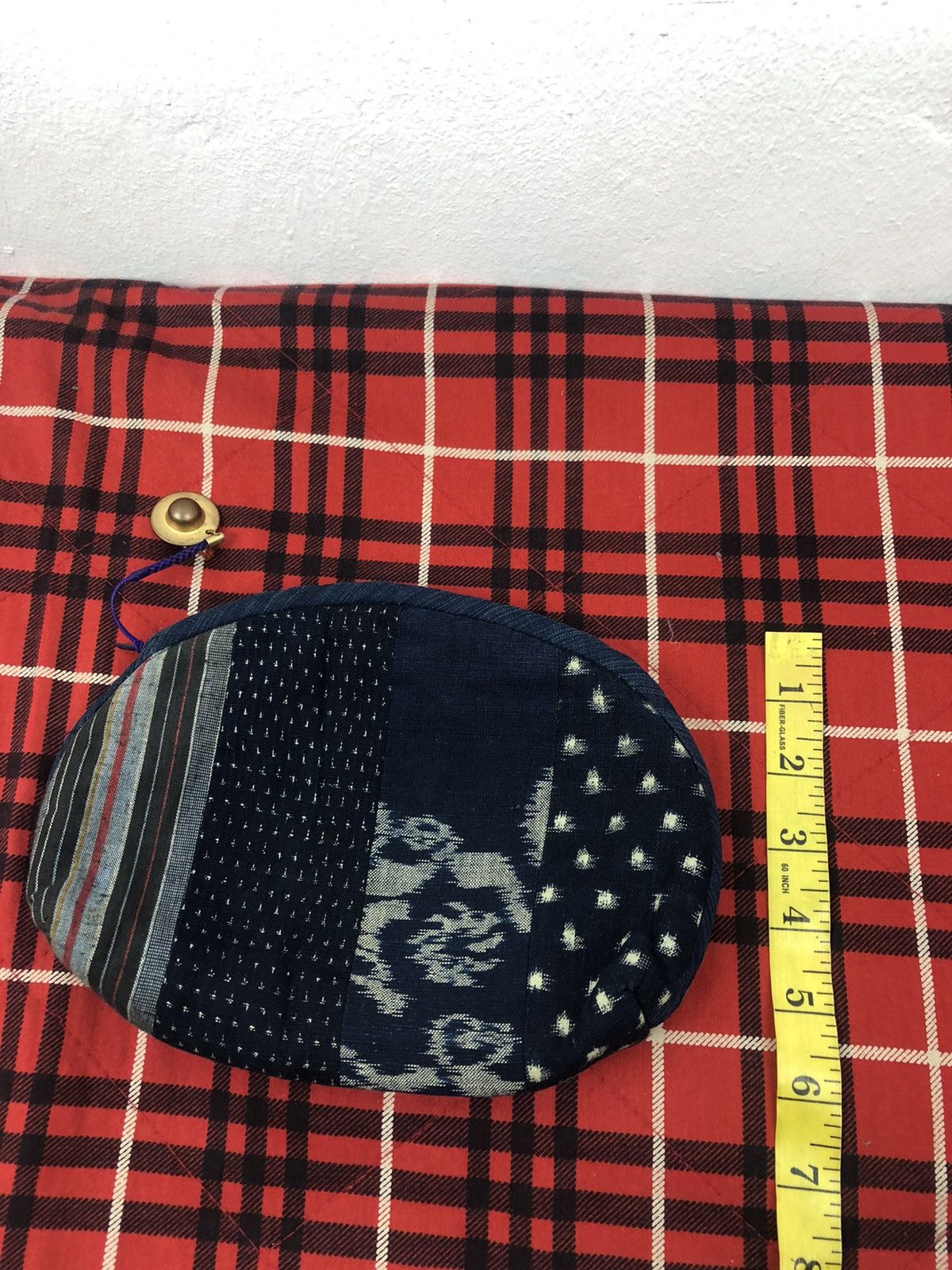 Indigo × Japanese Brand × Vintage Japanese Traditional Indigo Dye Bag Size ONE SIZE - 8 Thumbnail