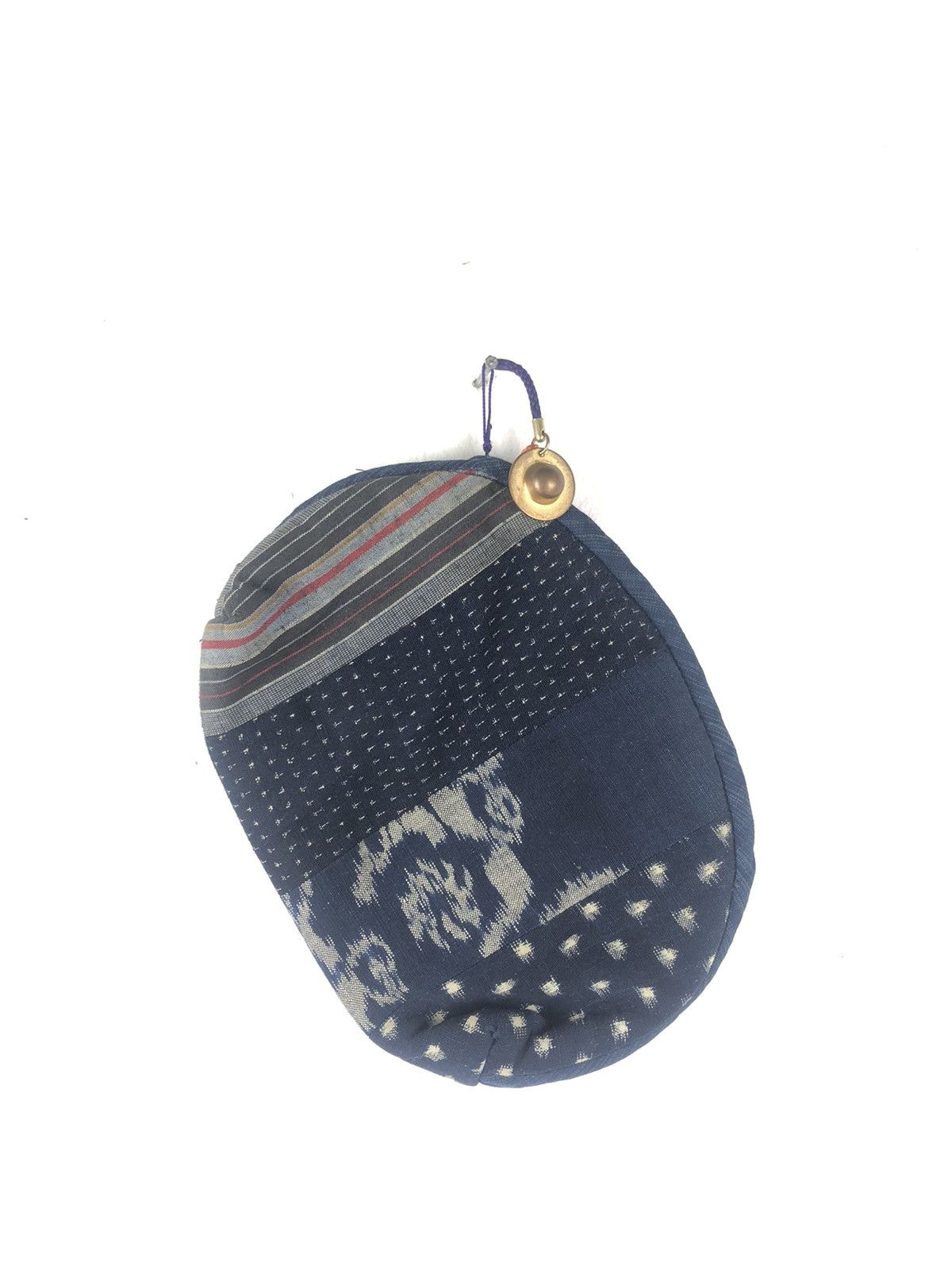 Indigo × Japanese Brand × Vintage Japanese Traditional Indigo Dye Bag Size ONE SIZE - 1 Thumbnail