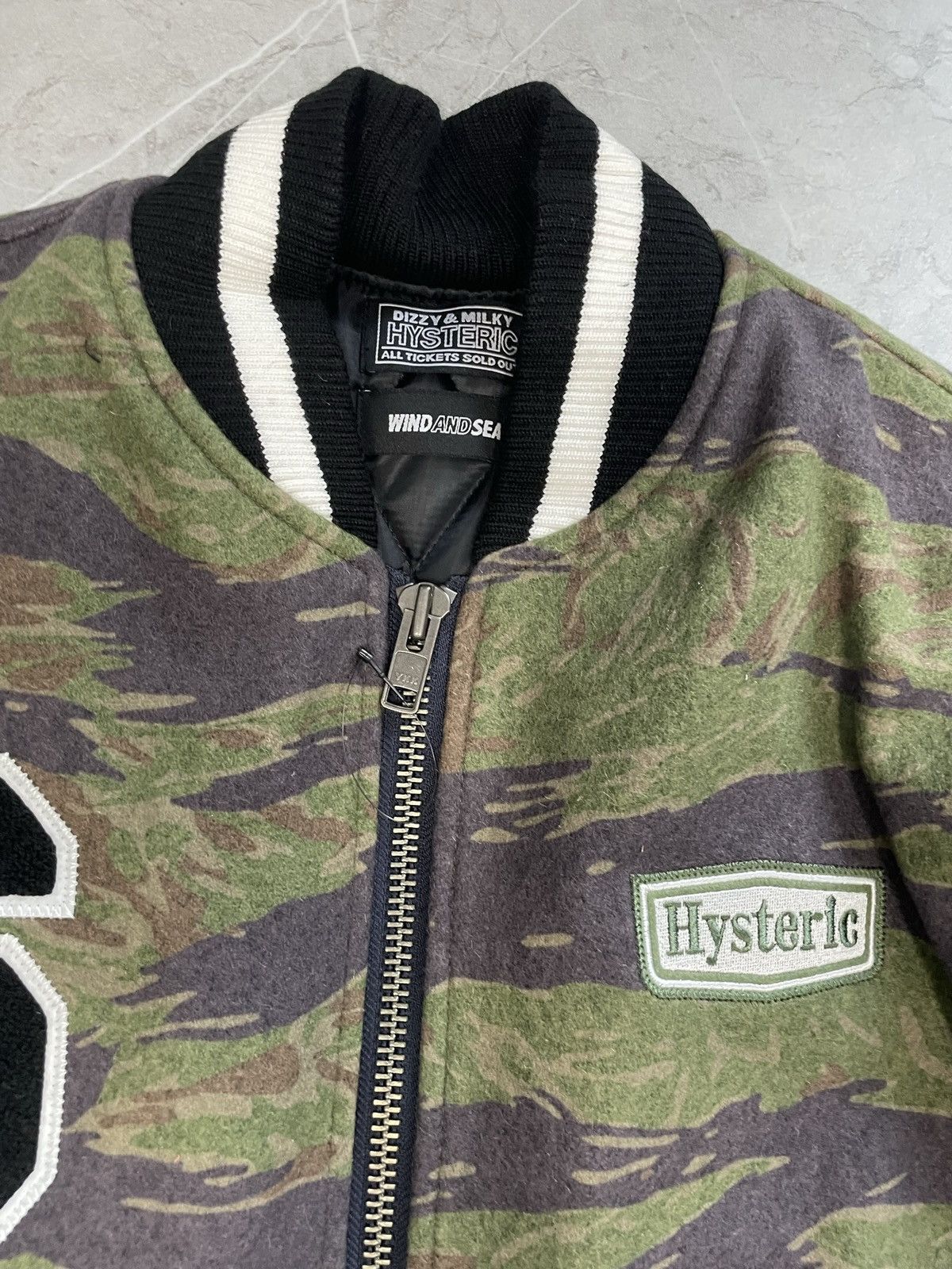 Hysteric Glamour Hysterical Glamour wds varsity jacket L Size US L / EU 52-54 / 3 - 4 Thumbnail