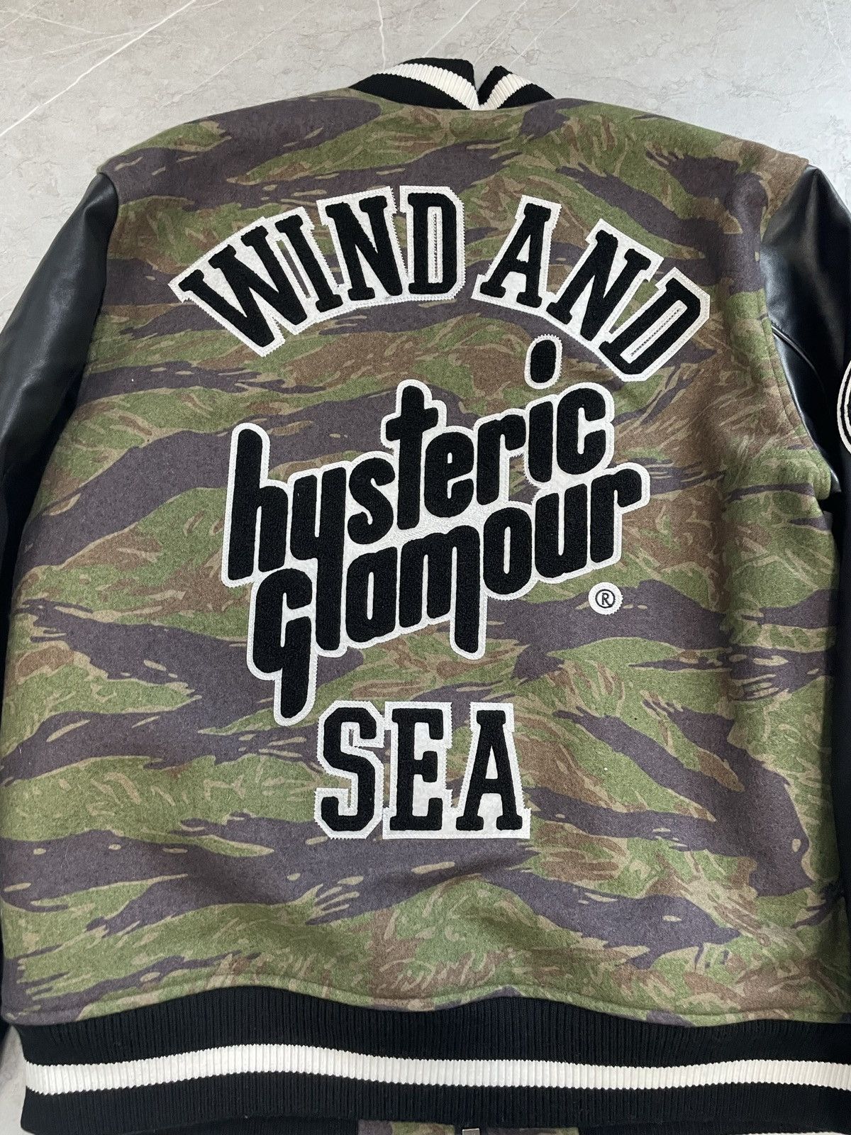 Hysteric Glamour Hysterical Glamour wds varsity jacket L Size US L / EU 52-54 / 3 - 7 Thumbnail