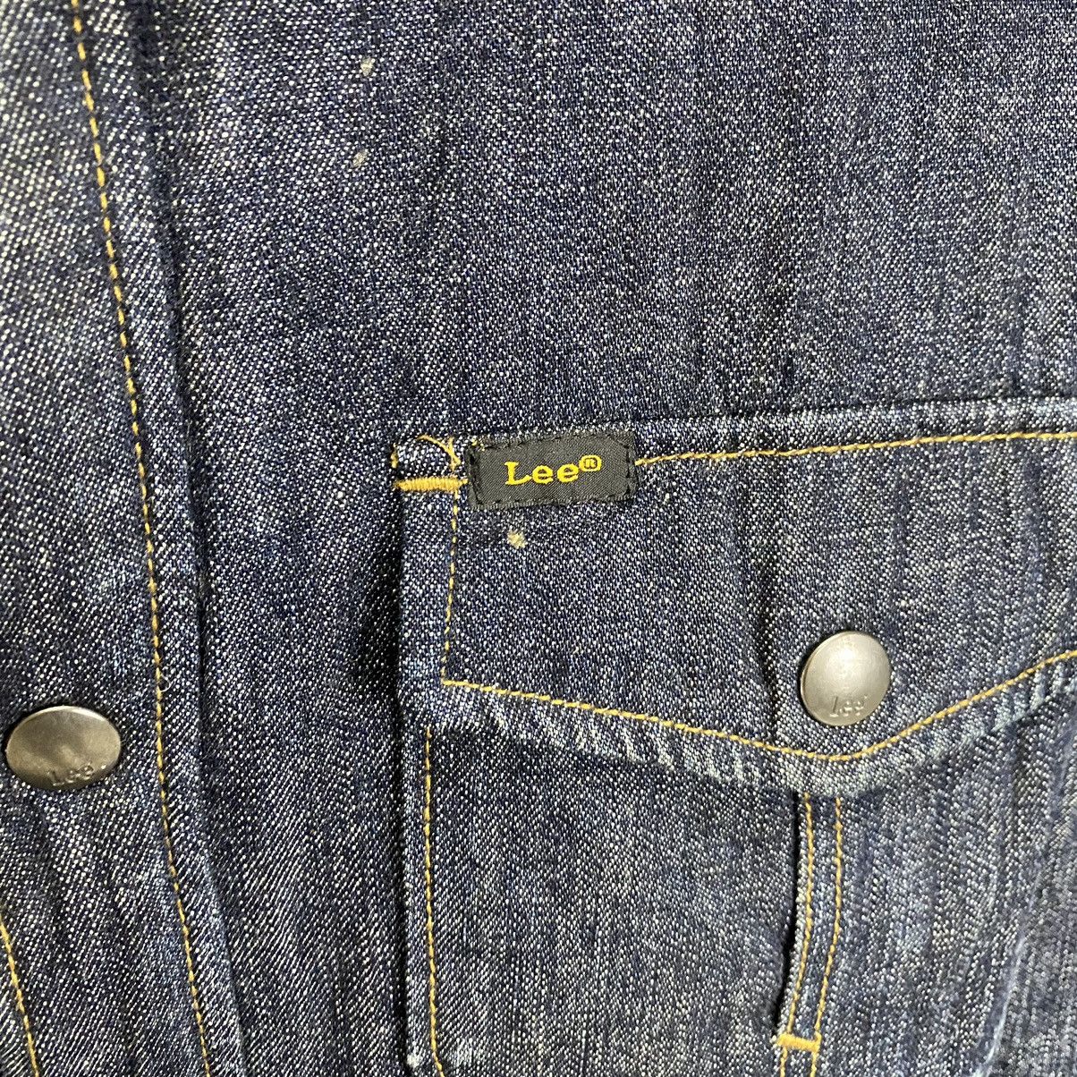 Lee × Vintage Lee Indigo denim shirt Size US L / EU 52-54 / 3 - 10 Thumbnail