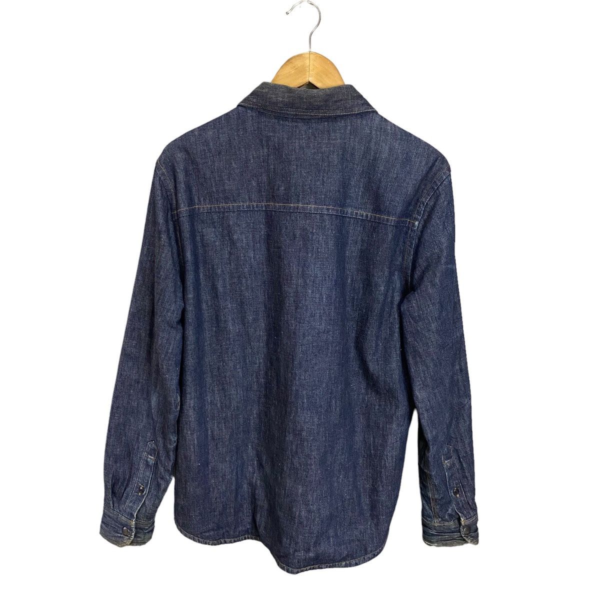 Lee × Vintage Lee Indigo denim shirt Size US L / EU 52-54 / 3 - 4 Thumbnail
