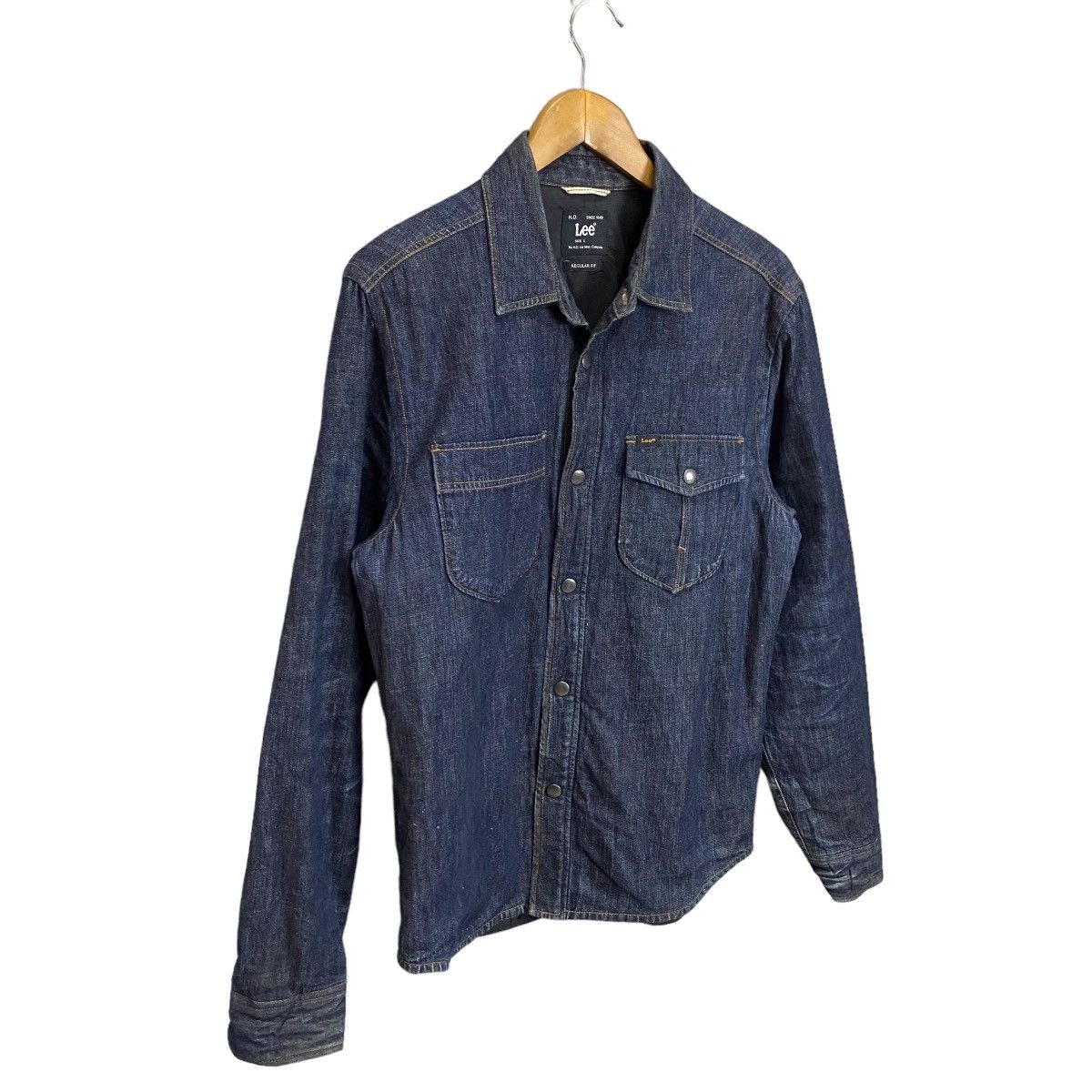 Lee × Vintage Lee Indigo denim shirt Size US L / EU 52-54 / 3 - 2 Thumbnail