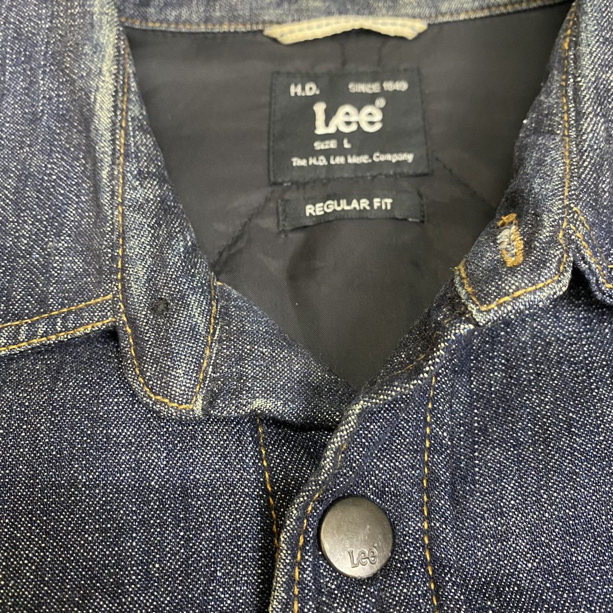 Lee × Vintage Lee Indigo denim shirt Size US L / EU 52-54 / 3 - 8 Thumbnail
