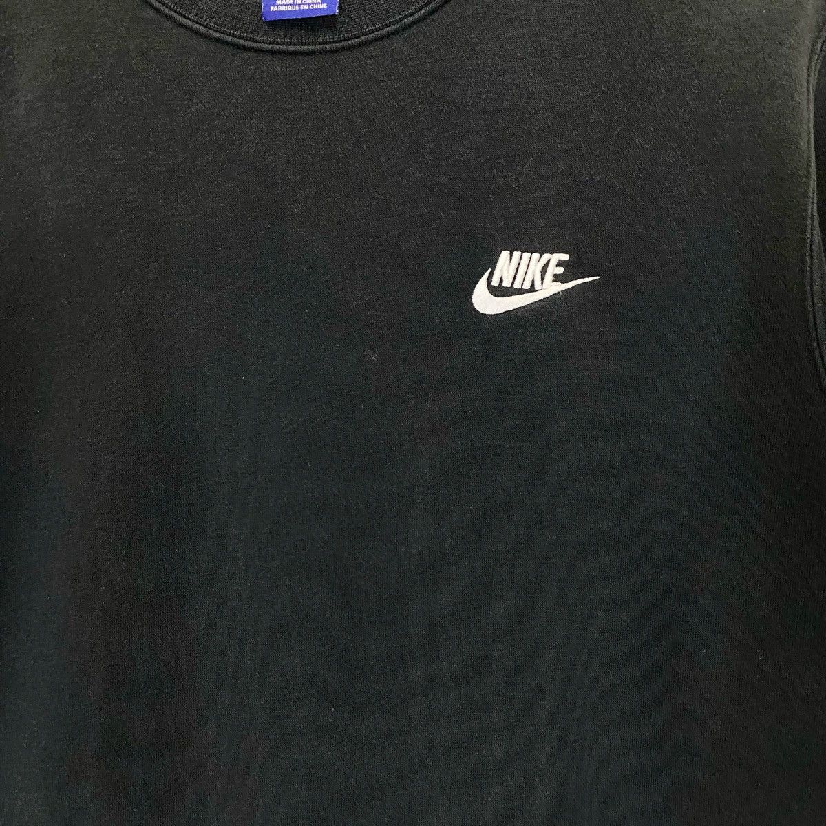 Nike × Vintage Vintage 90s Nike Small Logo Crewneck Sweatshirt Size M Size US M / EU 48-50 / 2 - 5 Thumbnail