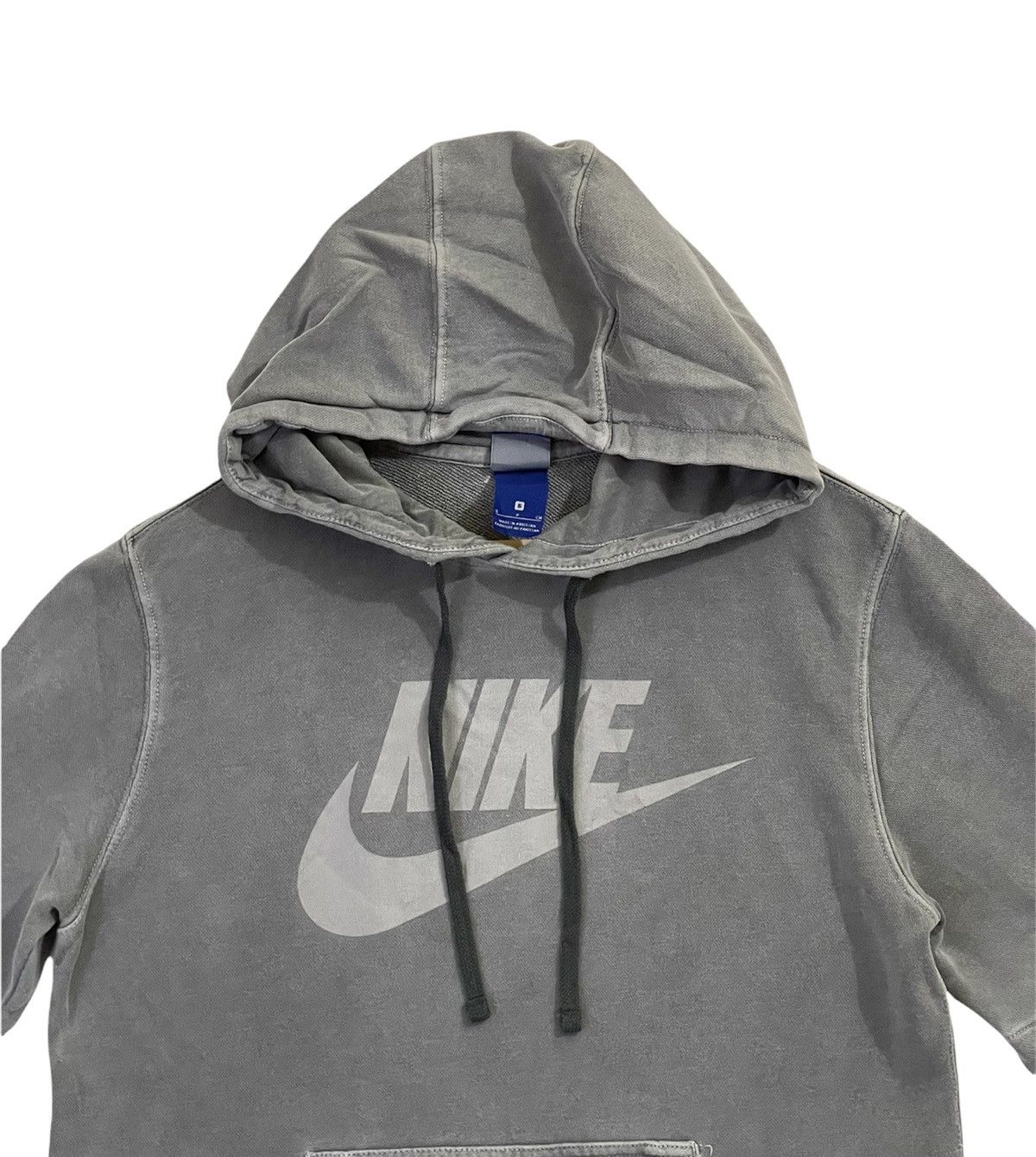 Nike × Vintage nike hoodie spellout logo nike swoosh Size US S / EU 44-46 / 1 - 3 Thumbnail
