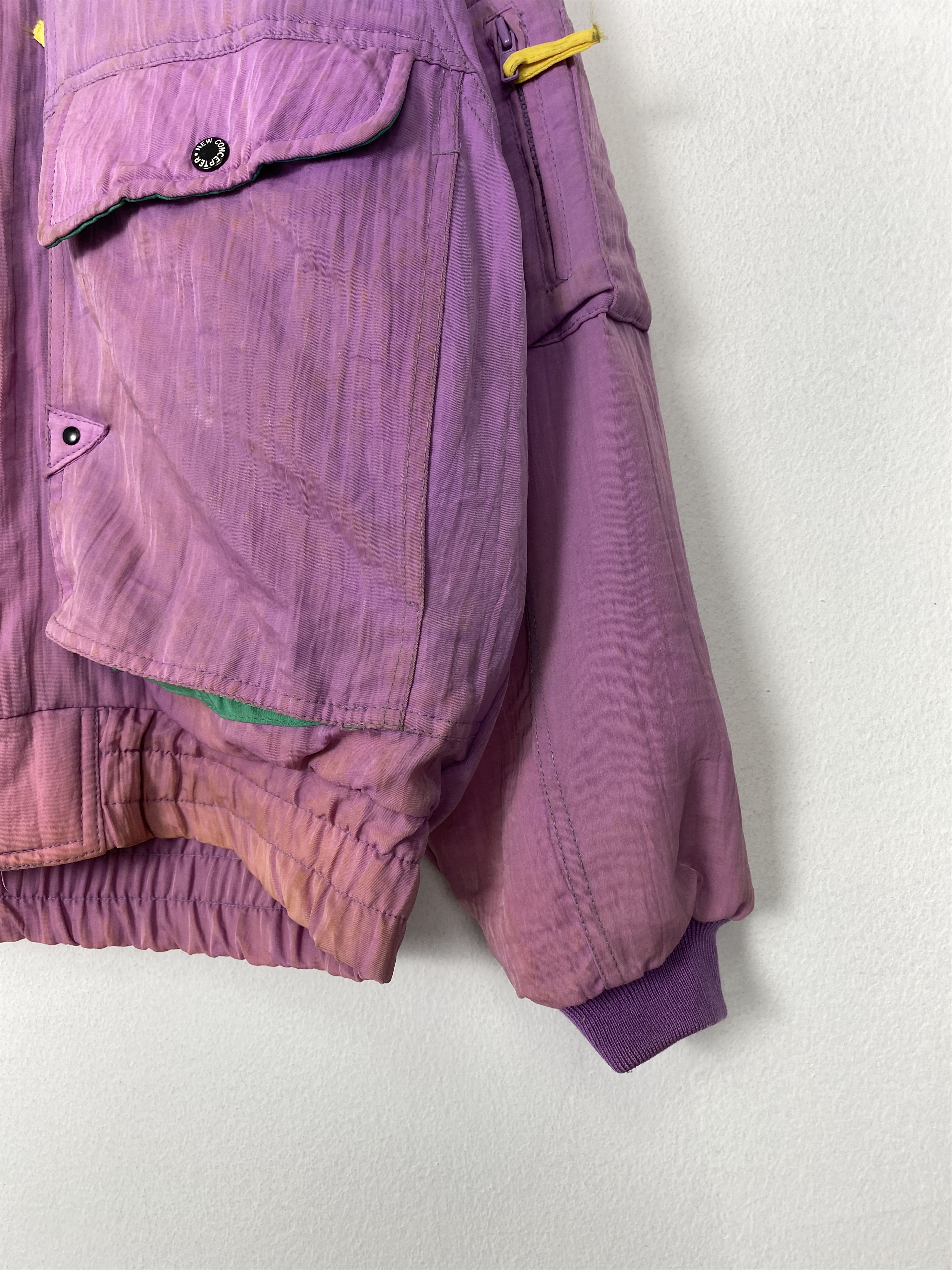 Japanese Brand Vintage NCCS Japanese Brand Reversible Zip-Up Bomber Jacket Size US M / EU 48-50 / 2 - 4 Thumbnail