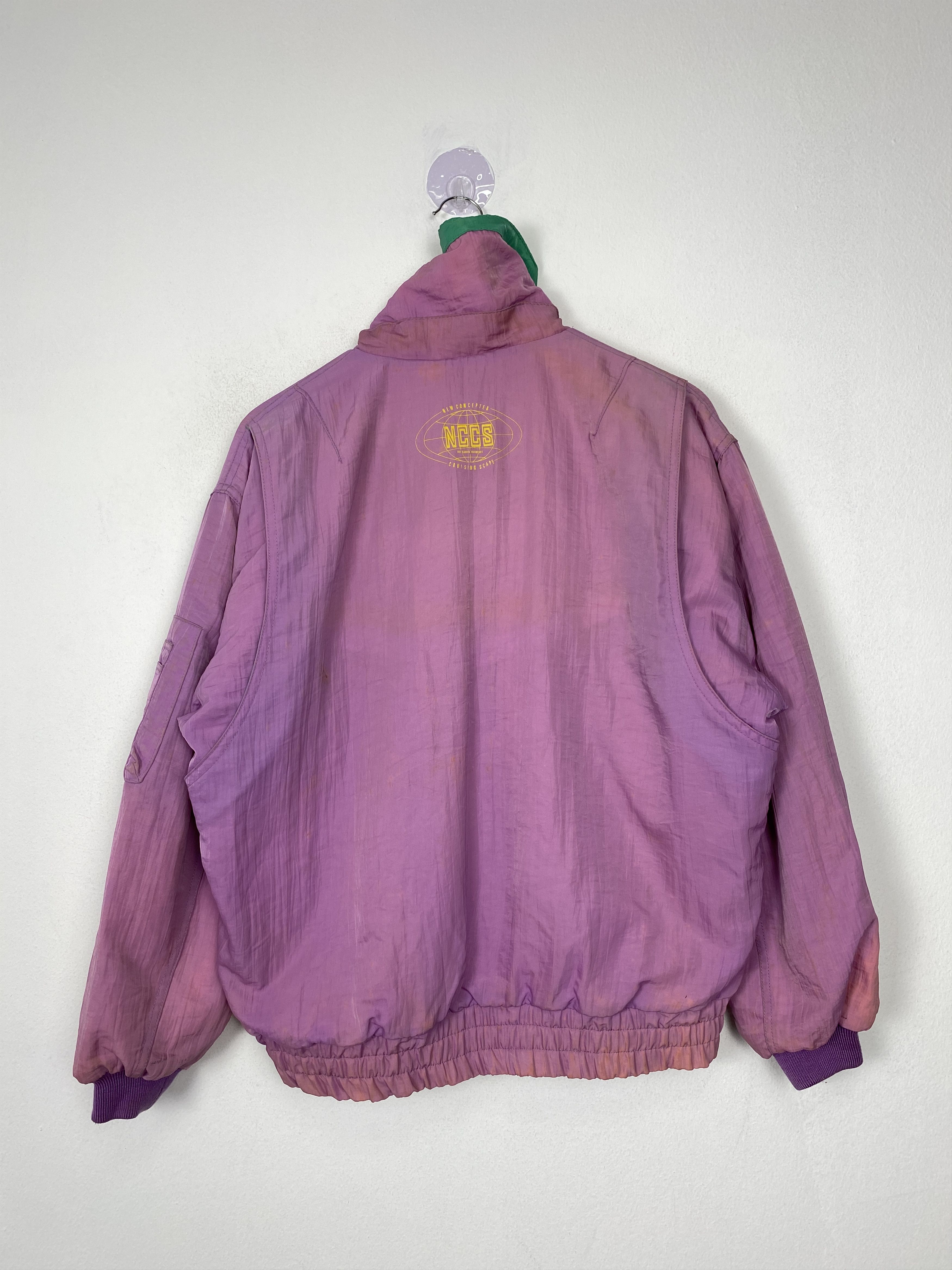 Japanese Brand Vintage NCCS Japanese Brand Reversible Zip-Up Bomber Jacket Size US M / EU 48-50 / 2 - 5 Thumbnail