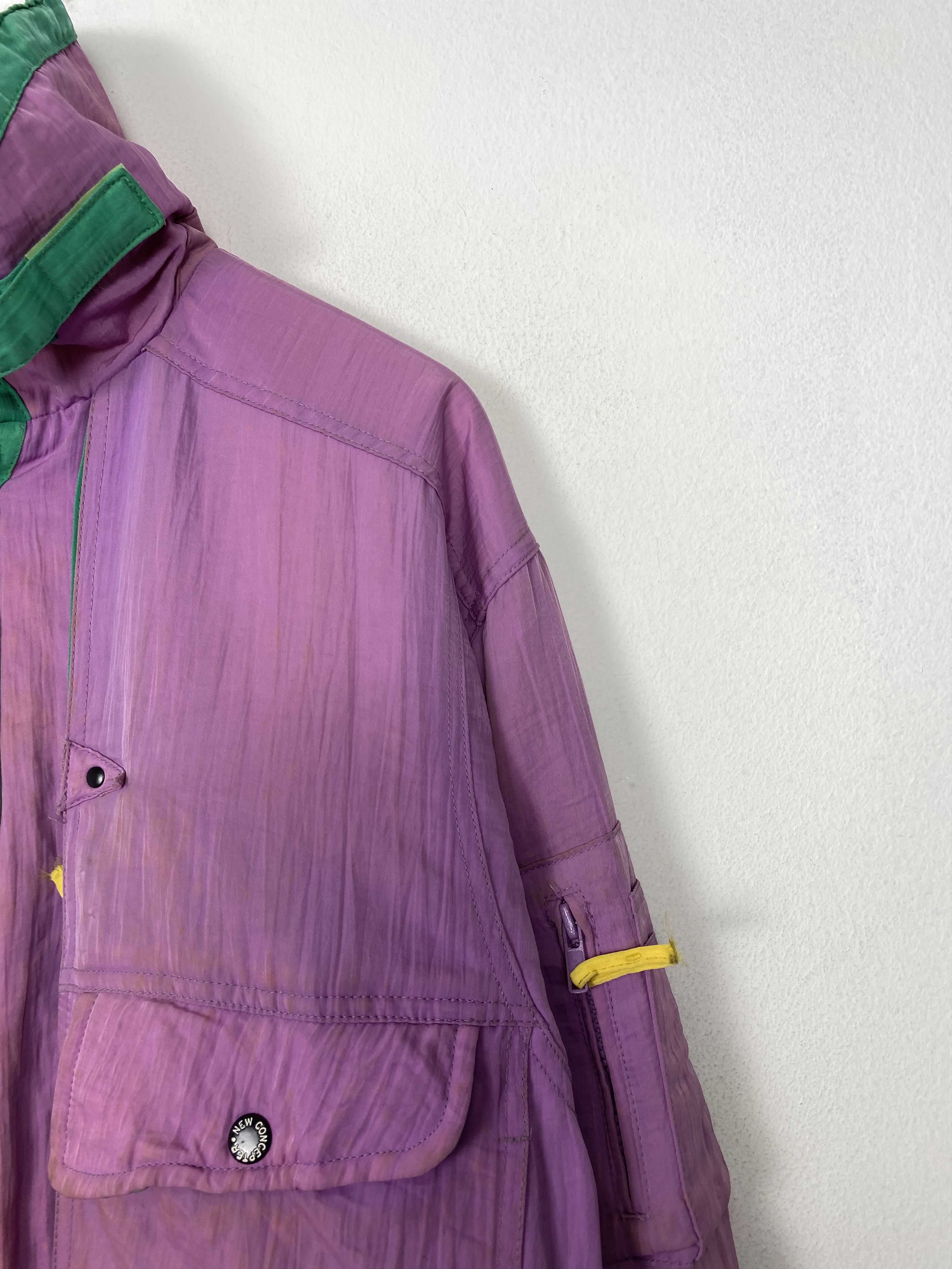 Japanese Brand Vintage NCCS Japanese Brand Reversible Zip-Up Bomber Jacket Size US M / EU 48-50 / 2 - 3 Thumbnail