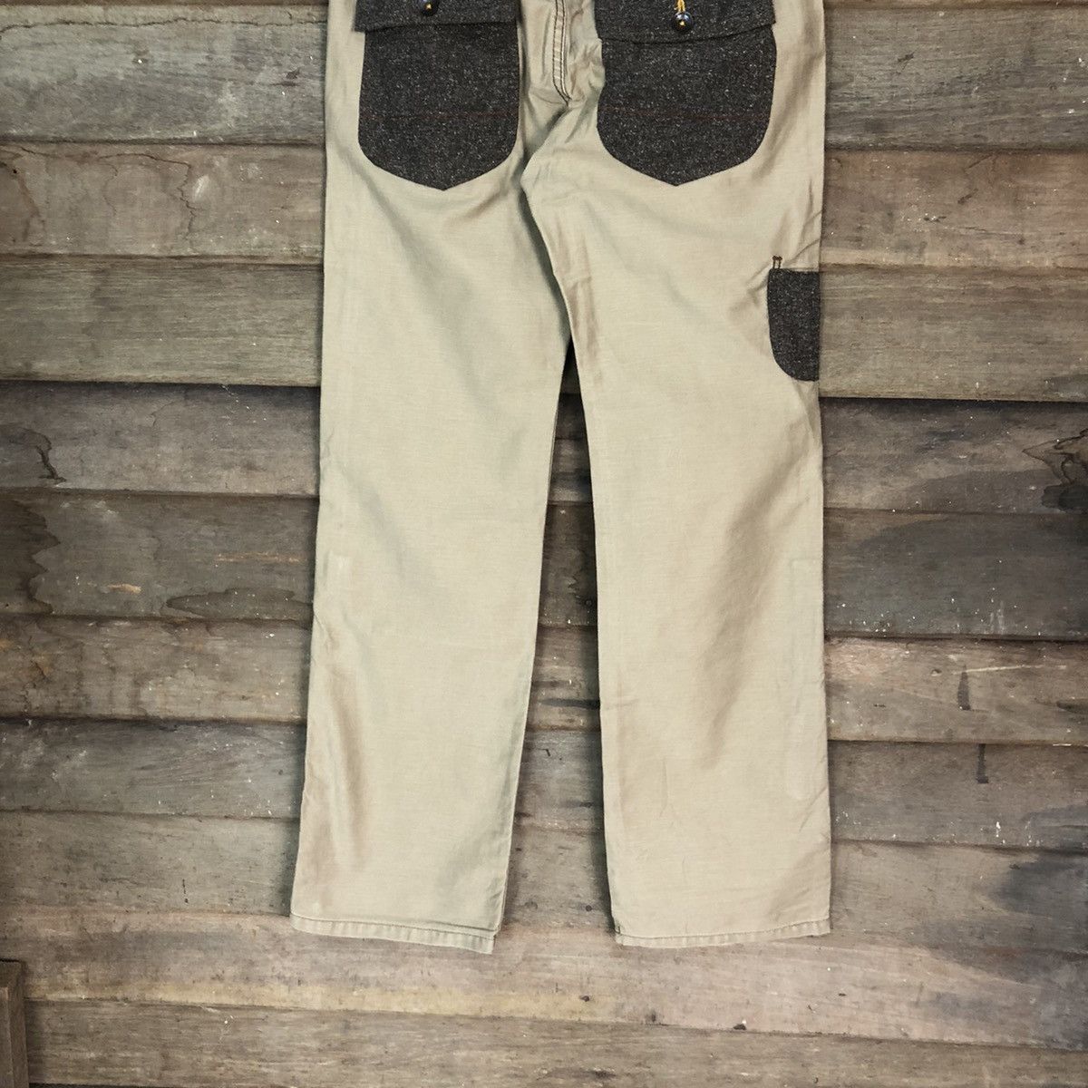 Japanese Brand DLL Inthe Groure Brown Cargo Multipocket Pants #1577 Size US 30 / EU 46 - 10 Thumbnail
