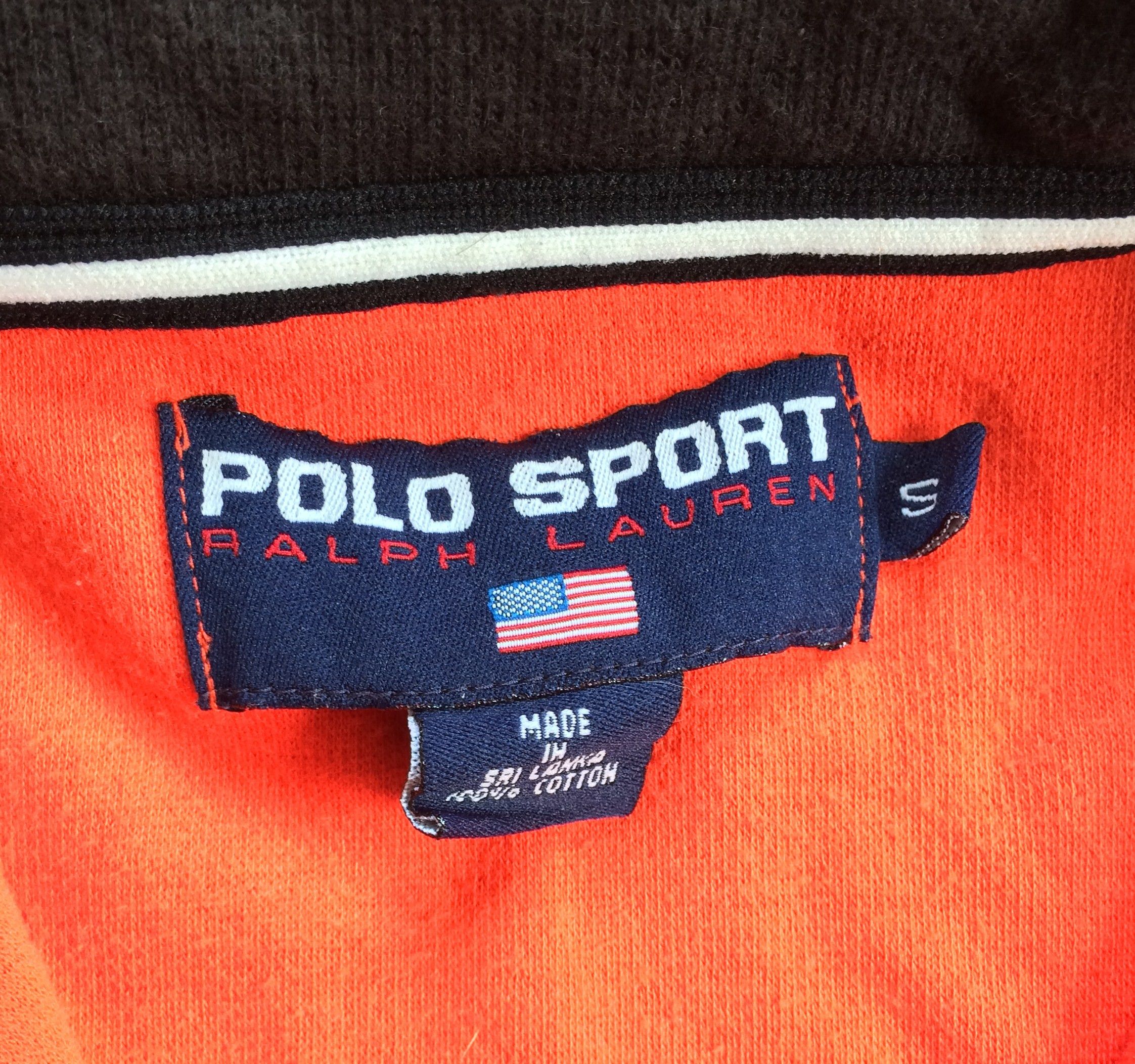Polo Ralph Lauren 90s Polo Sport Quarter Zip Shirt Size US S / EU 44-46 / 1 - 3 Thumbnail
