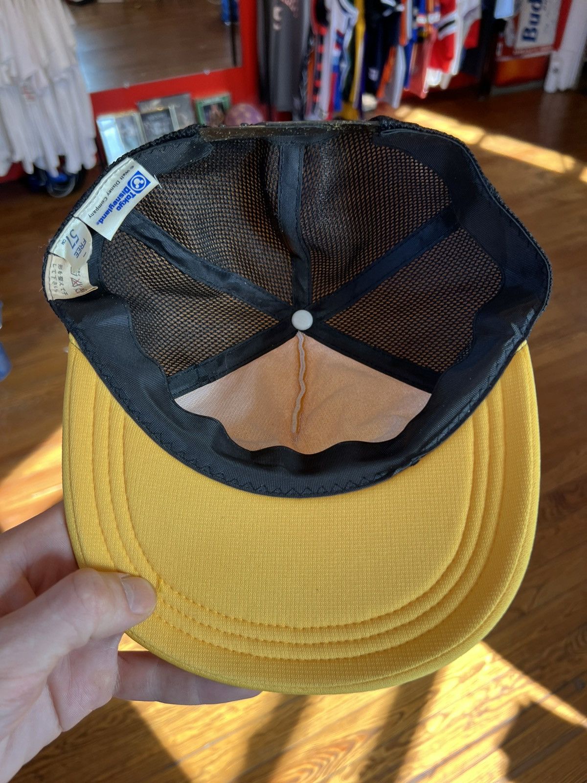 Disney × Vintage Vintage 80s Tokyo Disneyland Trucker Hat Disney Mickey Mouse Size ONE SIZE - 5 Thumbnail