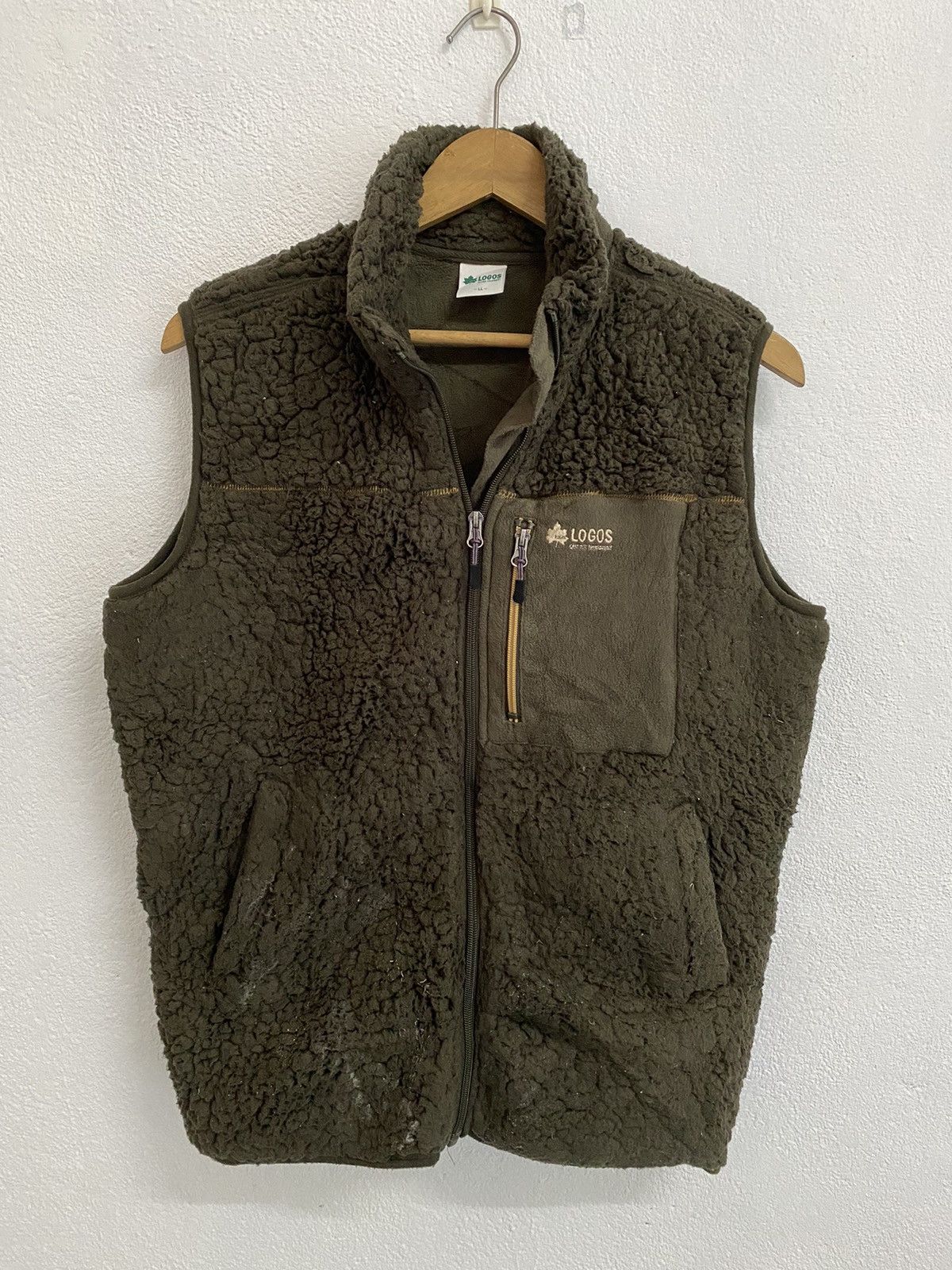 Logos vest Fleece Full zipper🔥🔥🔥