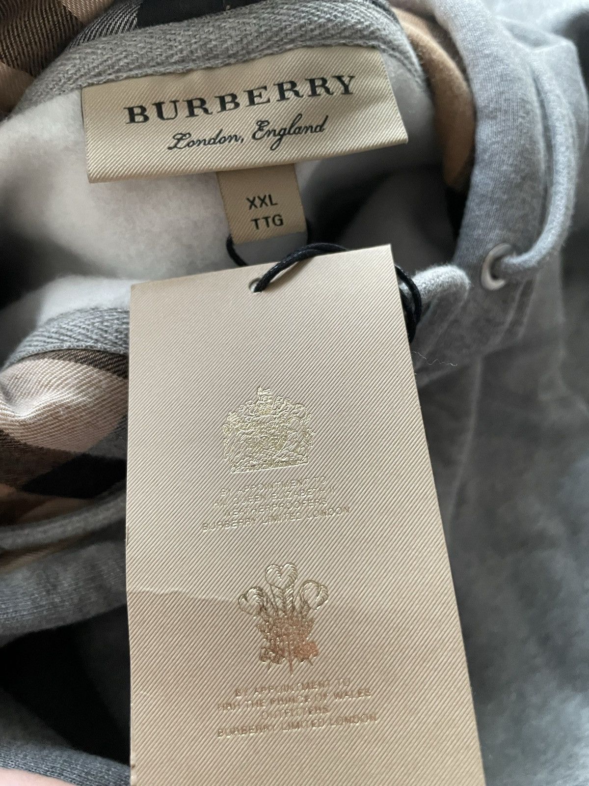 Burberry Super Runway Classic Sold Out Brand NEW Logo Hoodie Jacket Size US L / EU 52-54 / 3 - 6 Thumbnail