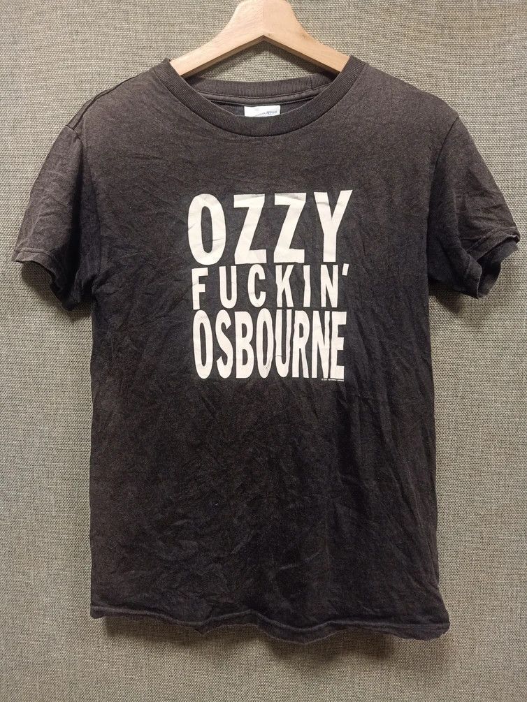 Ozzy Osbourne vintage t shirt band ozzy fuckin' osbourne Size US S / EU 44-46 / 1 - 1 Thumbnail