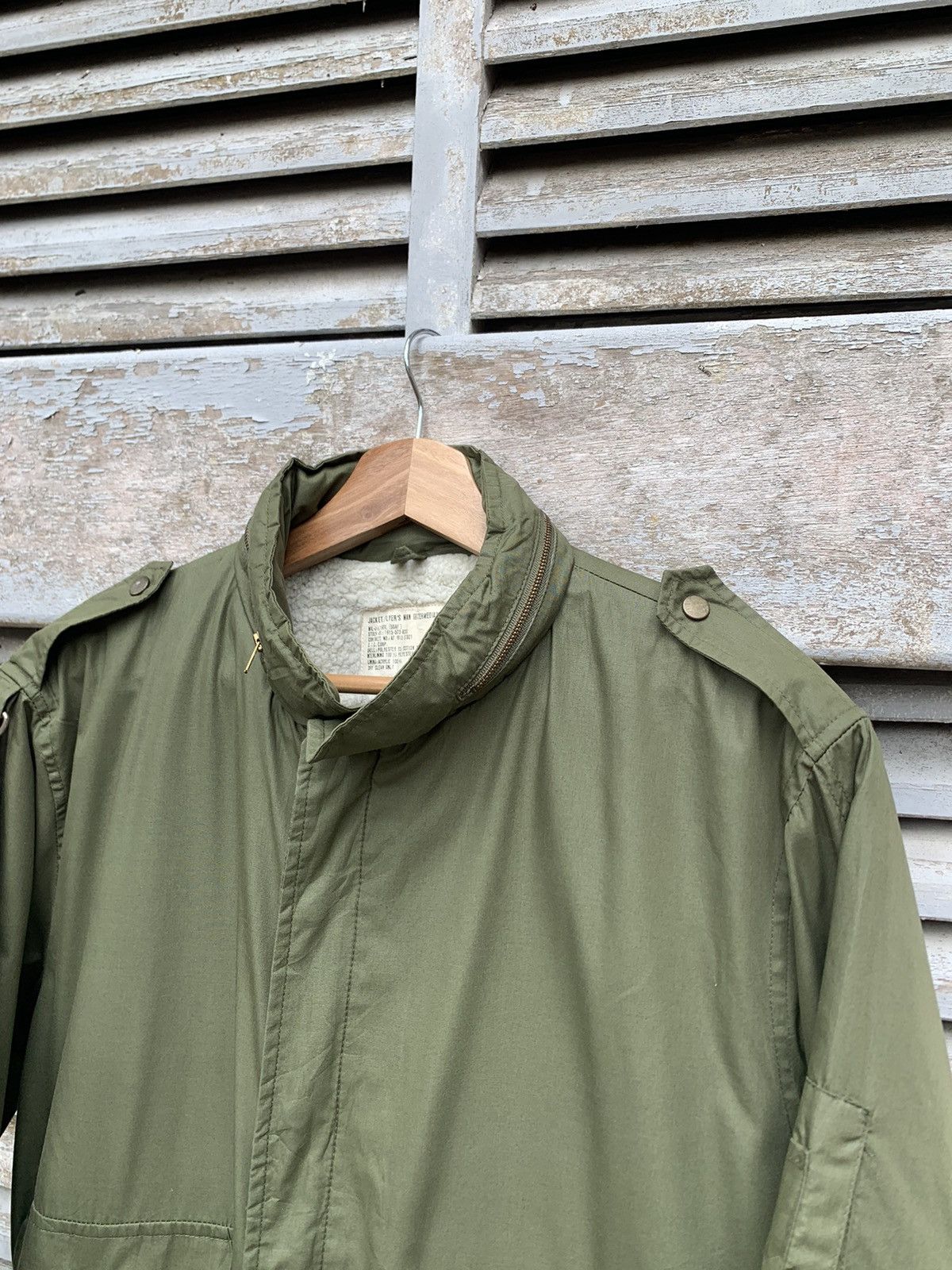 Japanese Brand MA-1 Flyer’s Man Intermediate Fleece lined Bomber Jacket Size US S / EU 44-46 / 1 - 6 Thumbnail