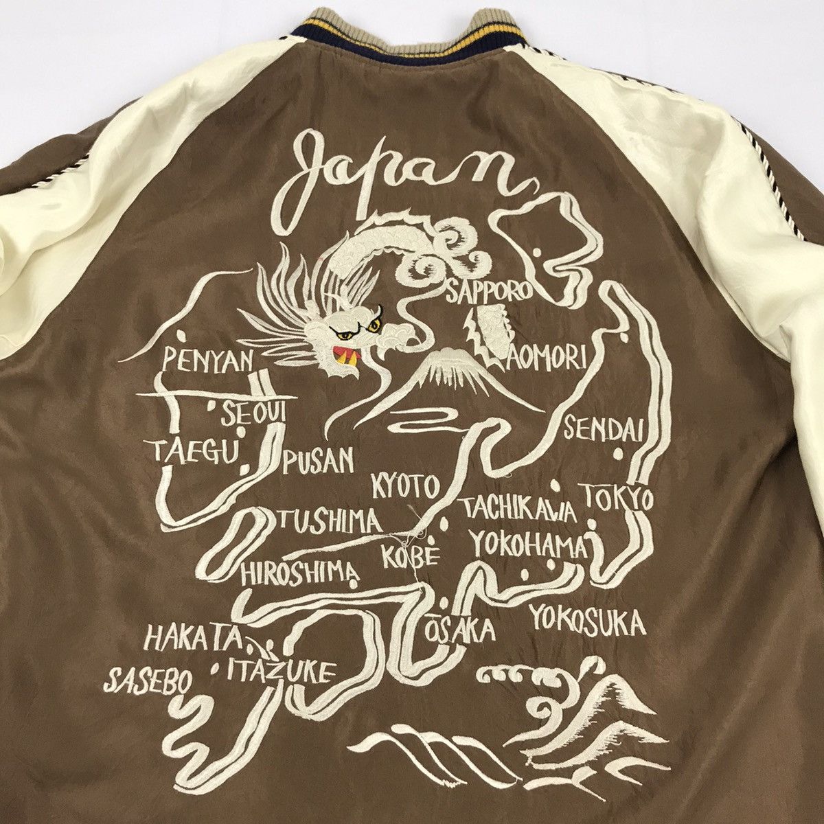 Toyo Enterprises × Vintage JAPANESE SUKAJAN by TOYO ENTERPRISE reversible jacket Size US M / EU 48-50 / 2 - 8 Thumbnail