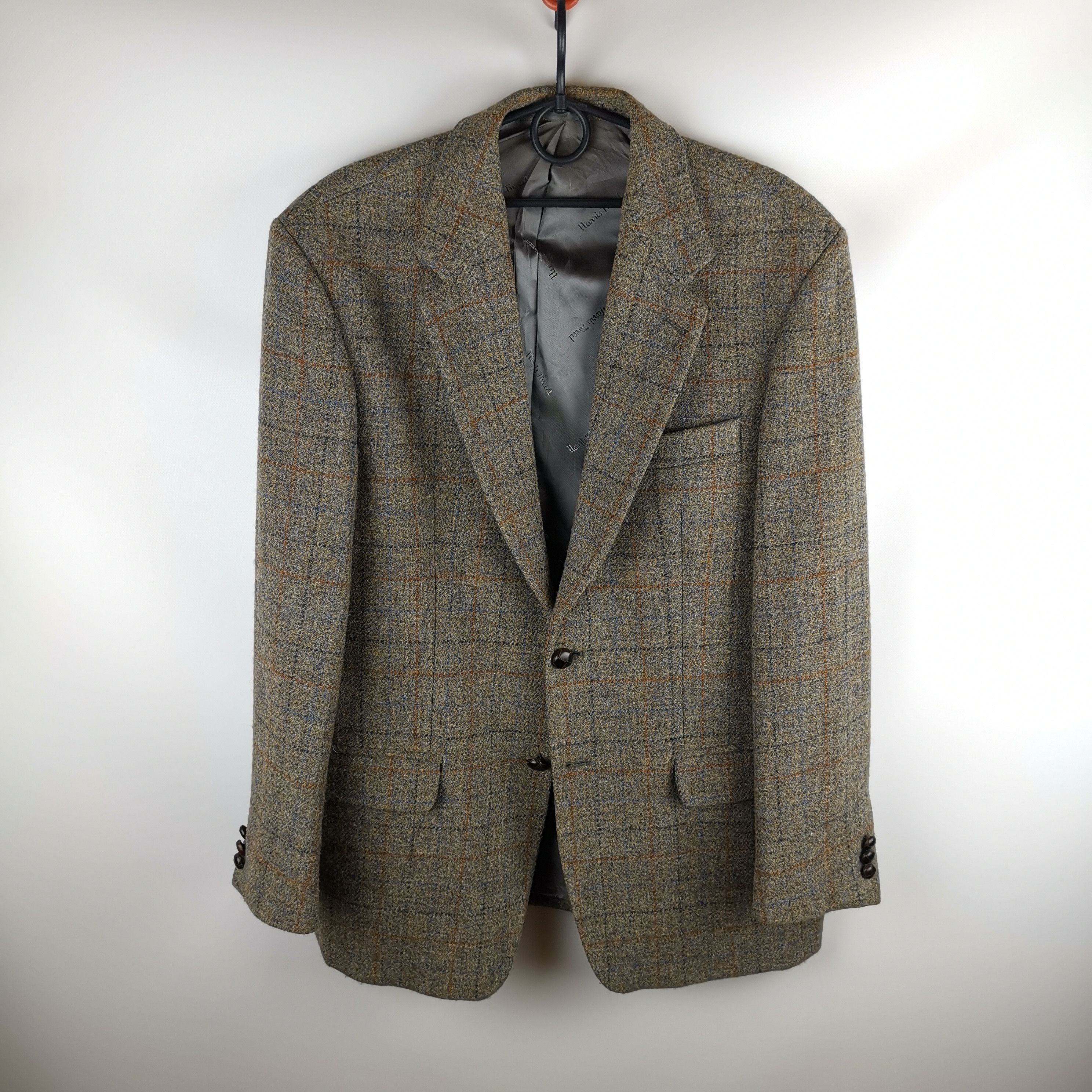 Vintage HARRIS TWEED WALBUSCH Men's 100% Wool Tweed Blazer | Grailed