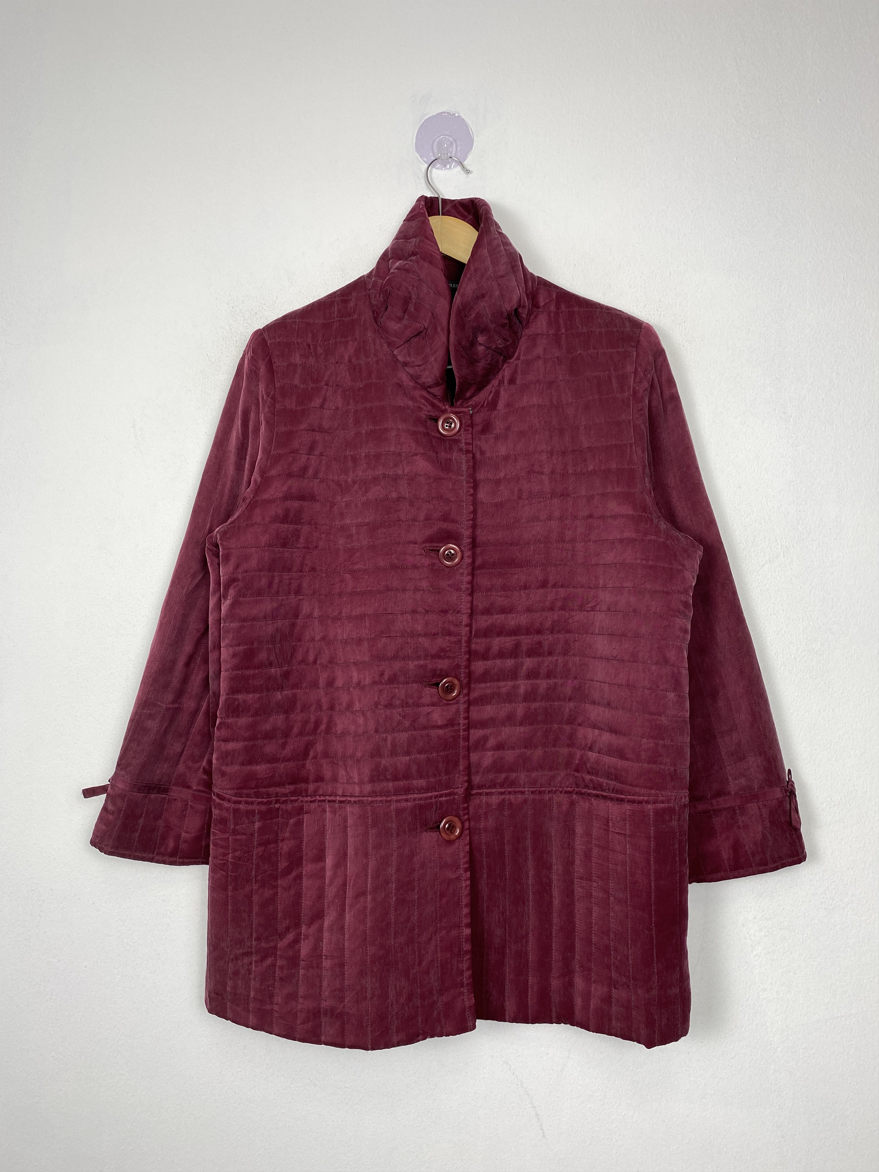 Japanese Brand Vintage by MARYLESTER Quilted Velvet Jacket Size M / US 6-8 / IT 42-44 - 1 Thumbnail