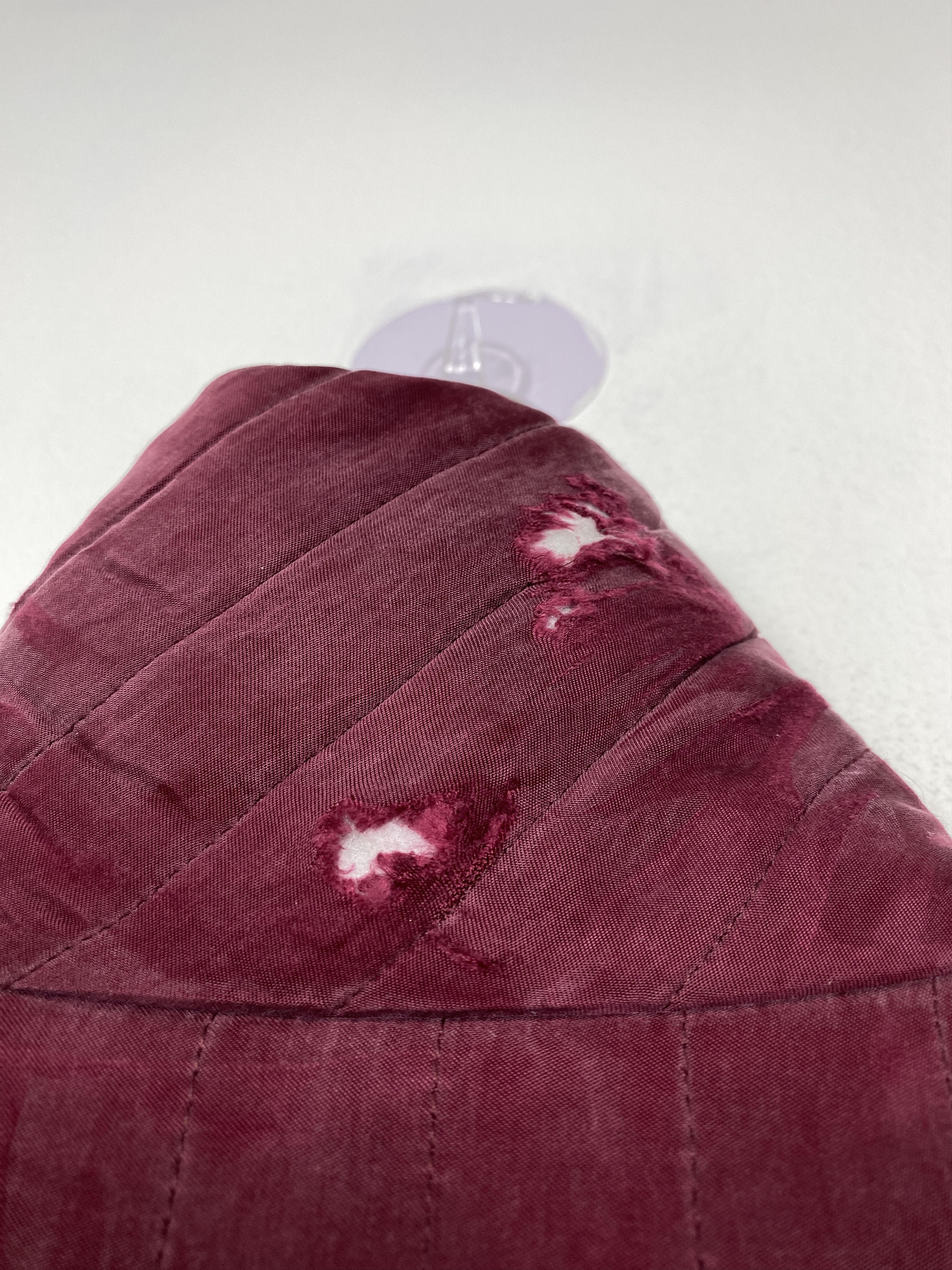 Japanese Brand Vintage by MARYLESTER Quilted Velvet Jacket Size M / US 6-8 / IT 42-44 - 13 Thumbnail