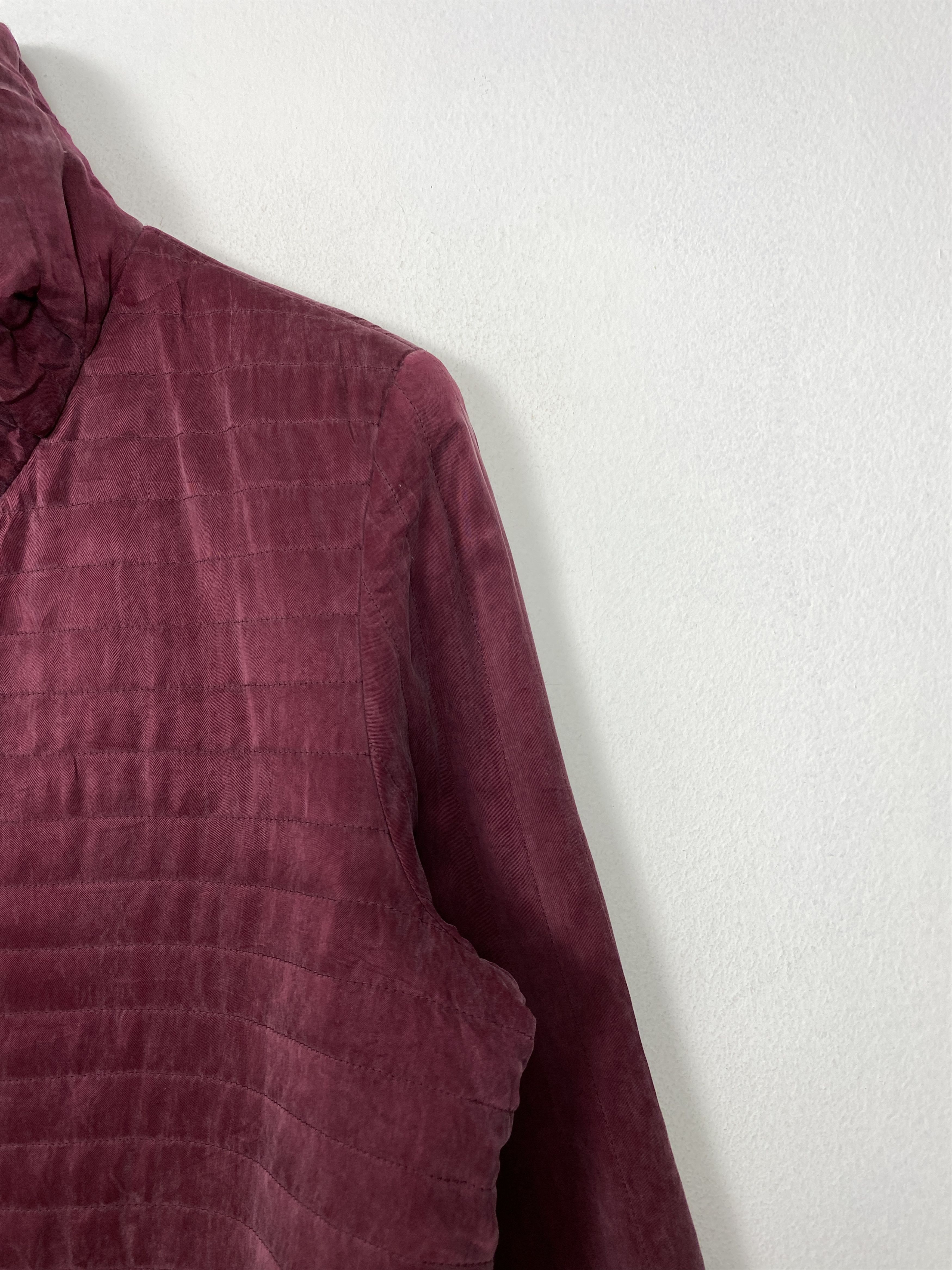 Japanese Brand Vintage by MARYLESTER Quilted Velvet Jacket Size M / US 6-8 / IT 42-44 - 3 Thumbnail
