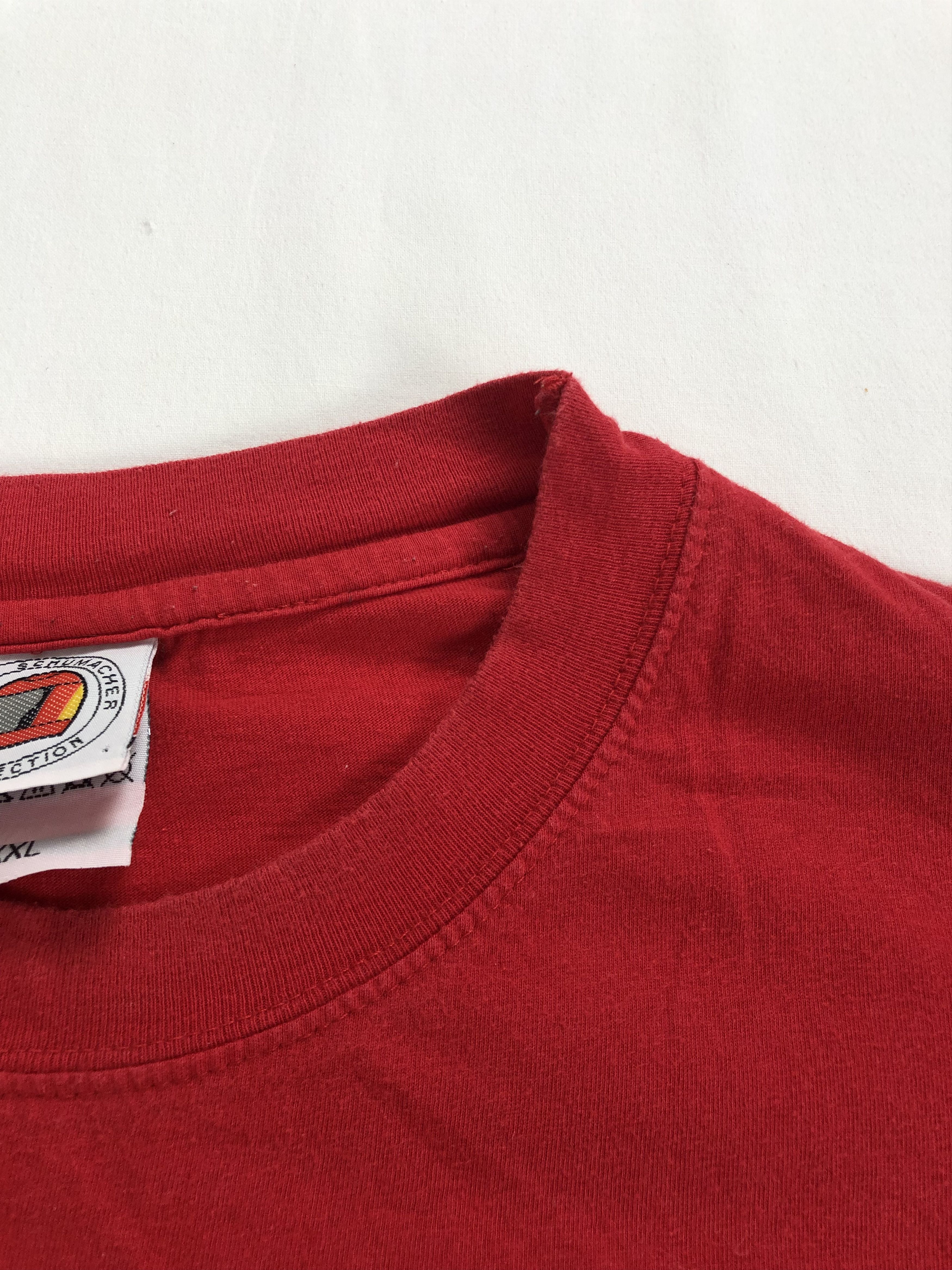 Ferrari Vintage 90s Michael Schumacher Race to Win (Ayrton Senna) Size US XXL / EU 58 / 5 - 6 Thumbnail