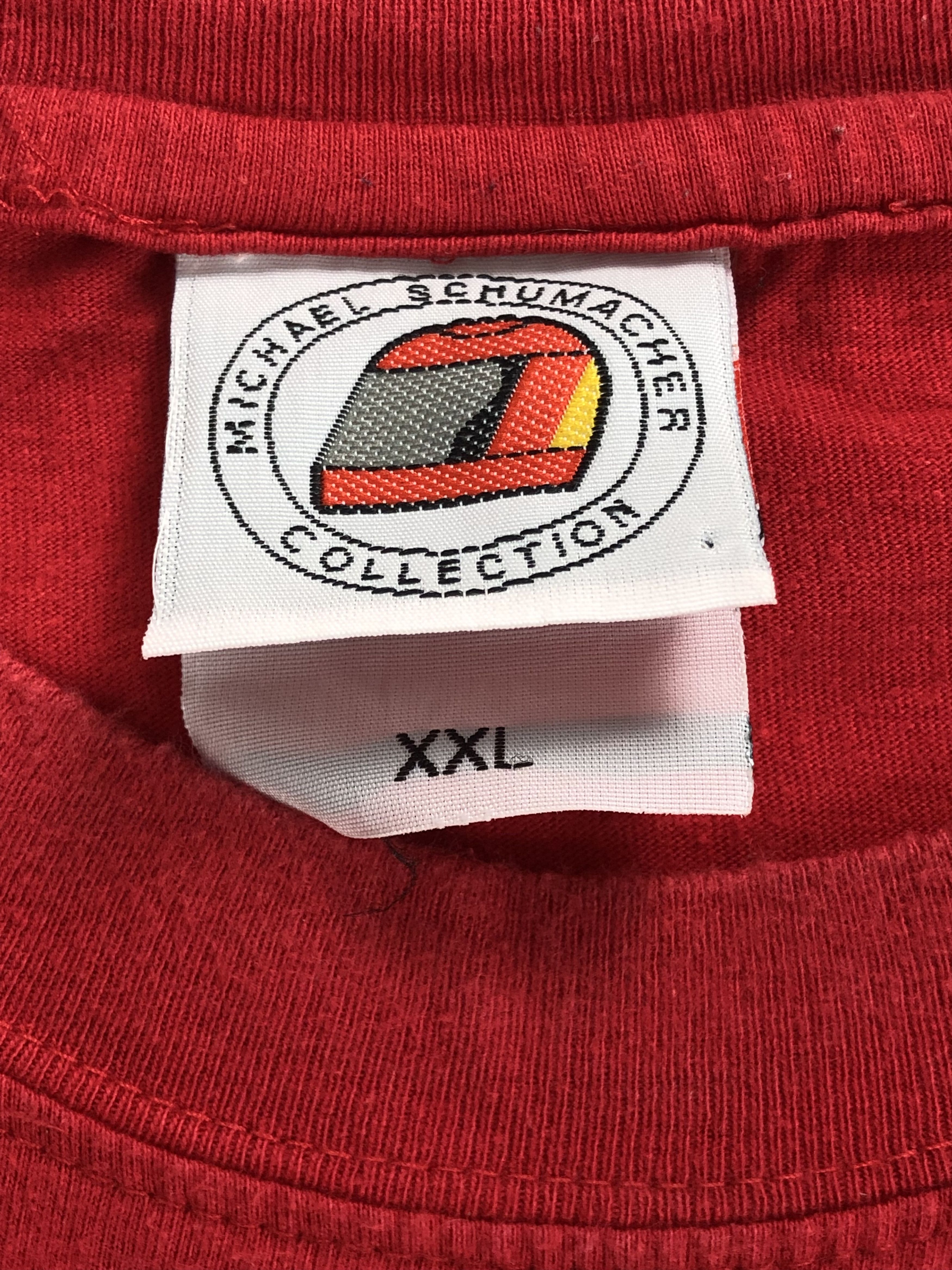 Ferrari Vintage 90s Michael Schumacher Race to Win (Ayrton Senna) Size US XXL / EU 58 / 5 - 7 Thumbnail
