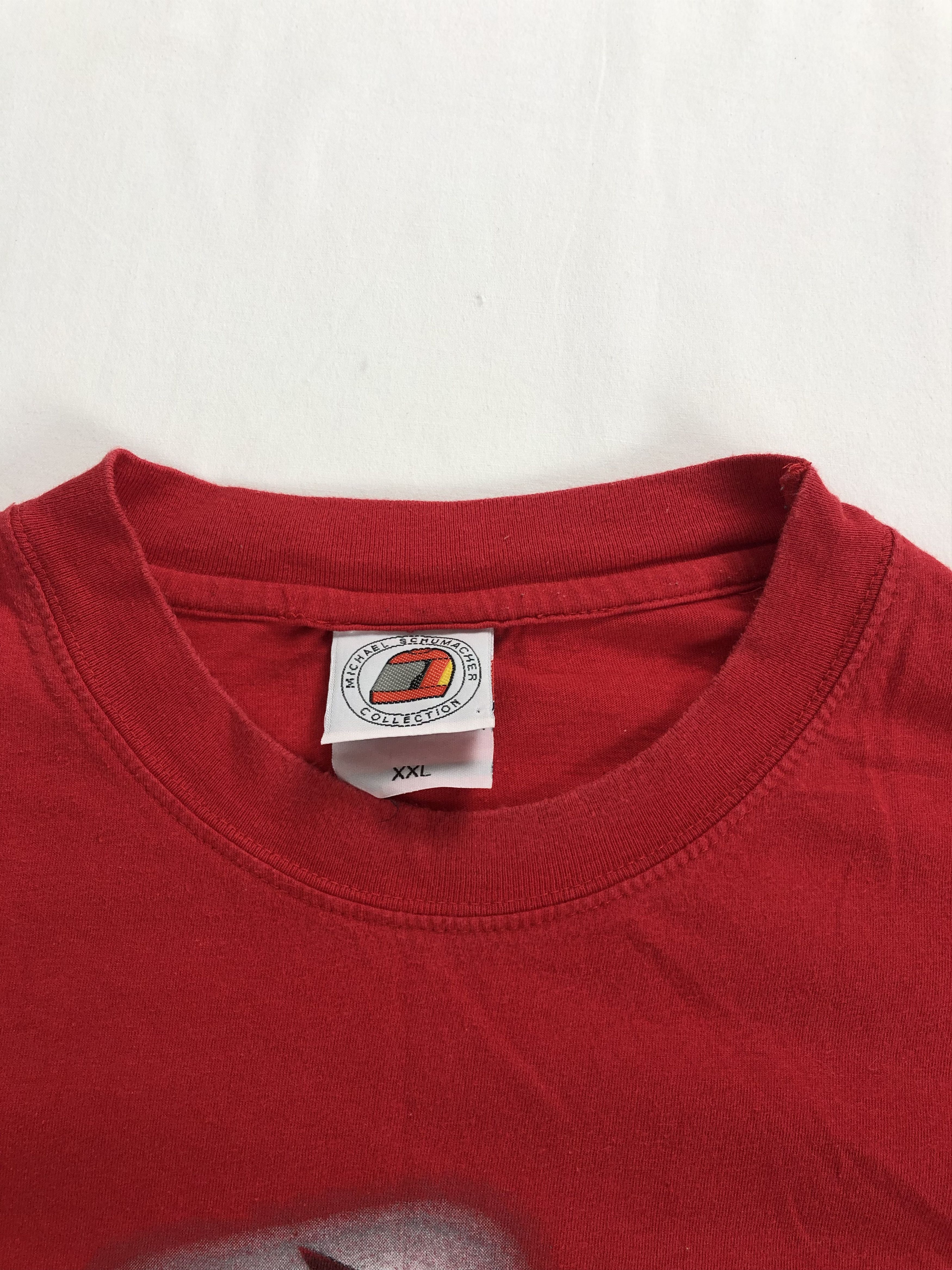 Ferrari Vintage 90s Michael Schumacher Race to Win (Ayrton Senna) Size US XXL / EU 58 / 5 - 5 Thumbnail