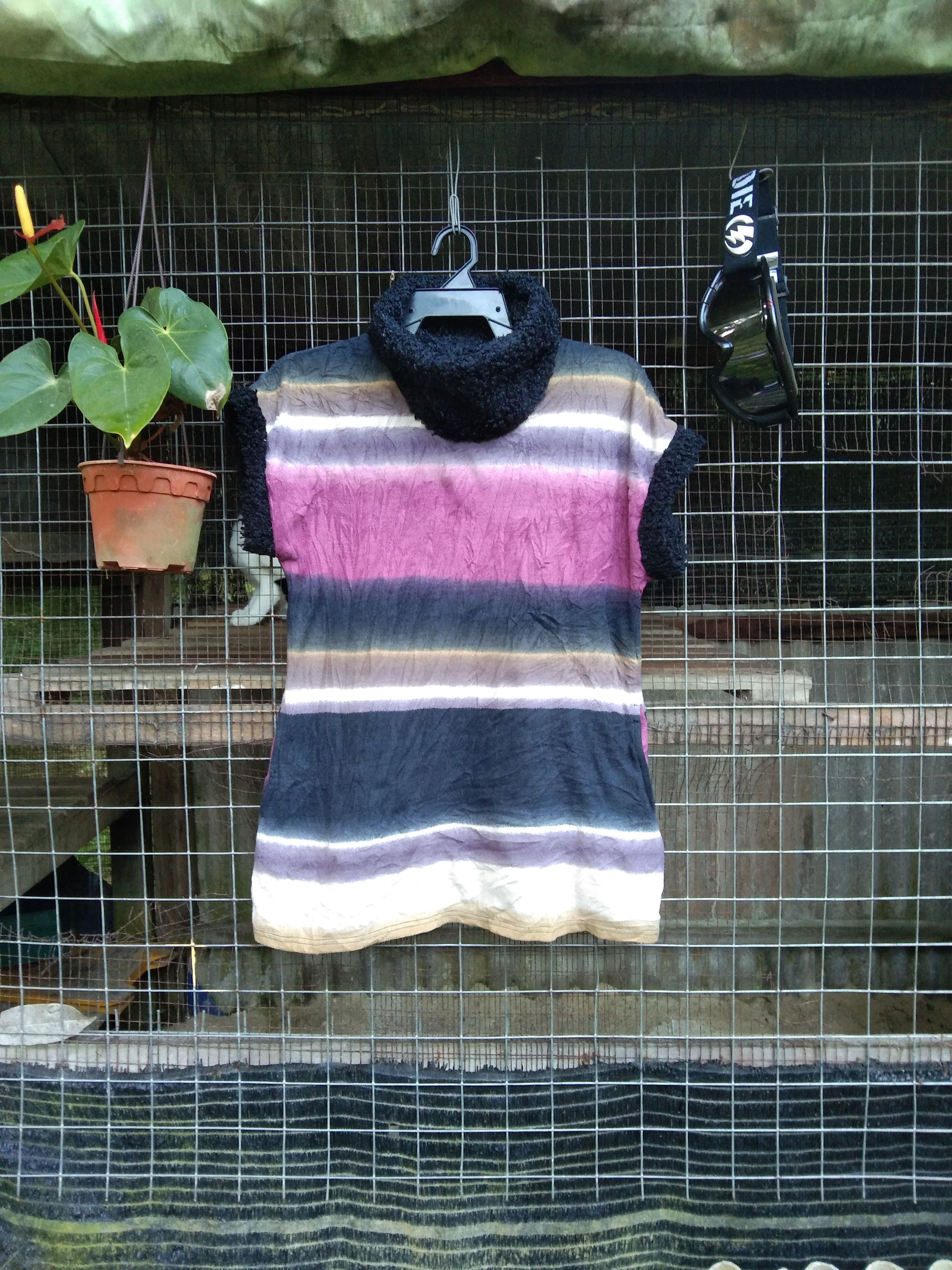 Japanese Brand VINTAGE TURTLE NECK COLOUR LAYERS WOMEN'S SHIRT Size M / US 6-8 / IT 42-44 - 3 Thumbnail