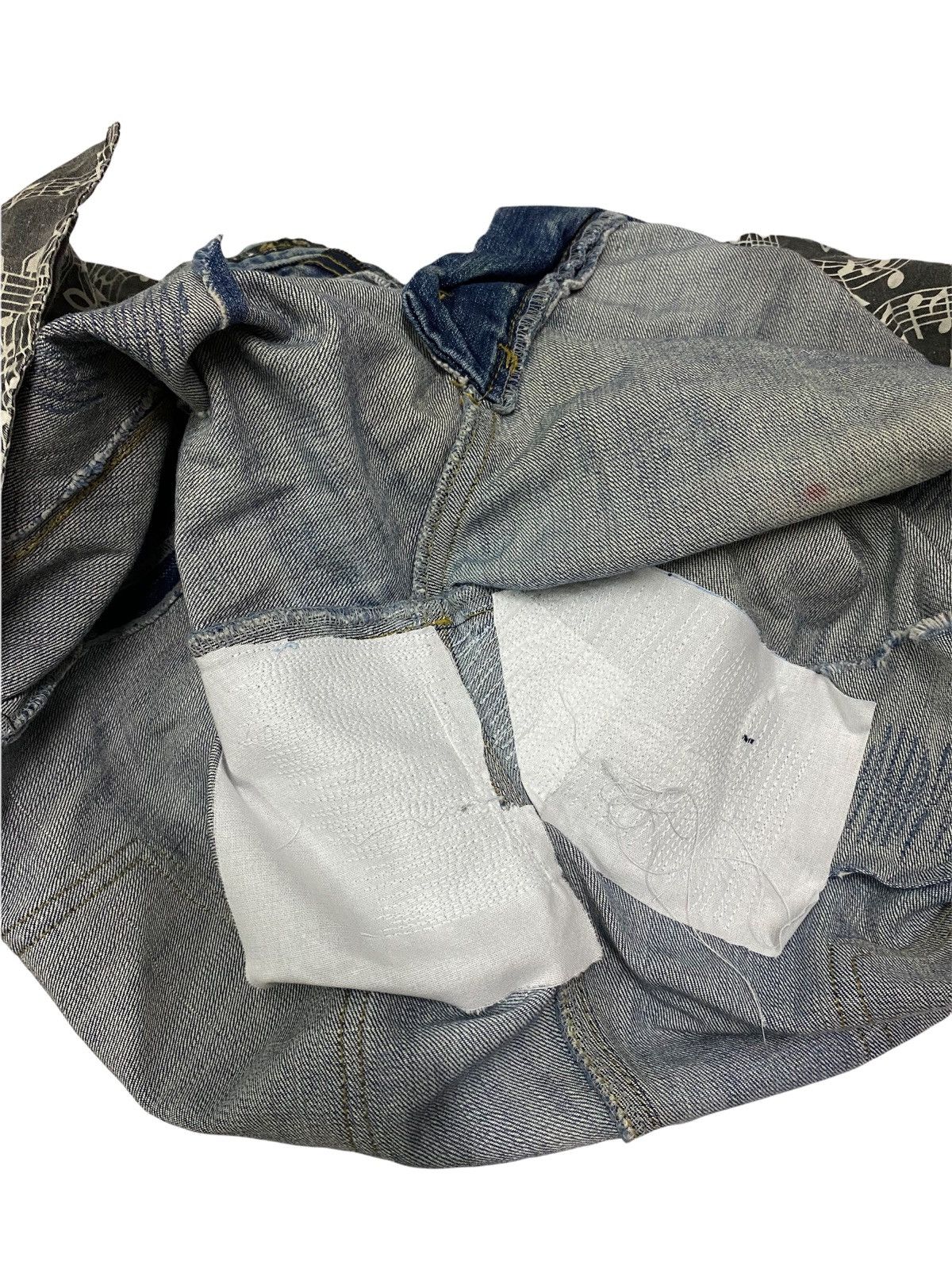 Number (N)ine Number Nine Loveless X Guild Prime Music Distressed Pants Size US 34 / EU 50 - 15 Thumbnail