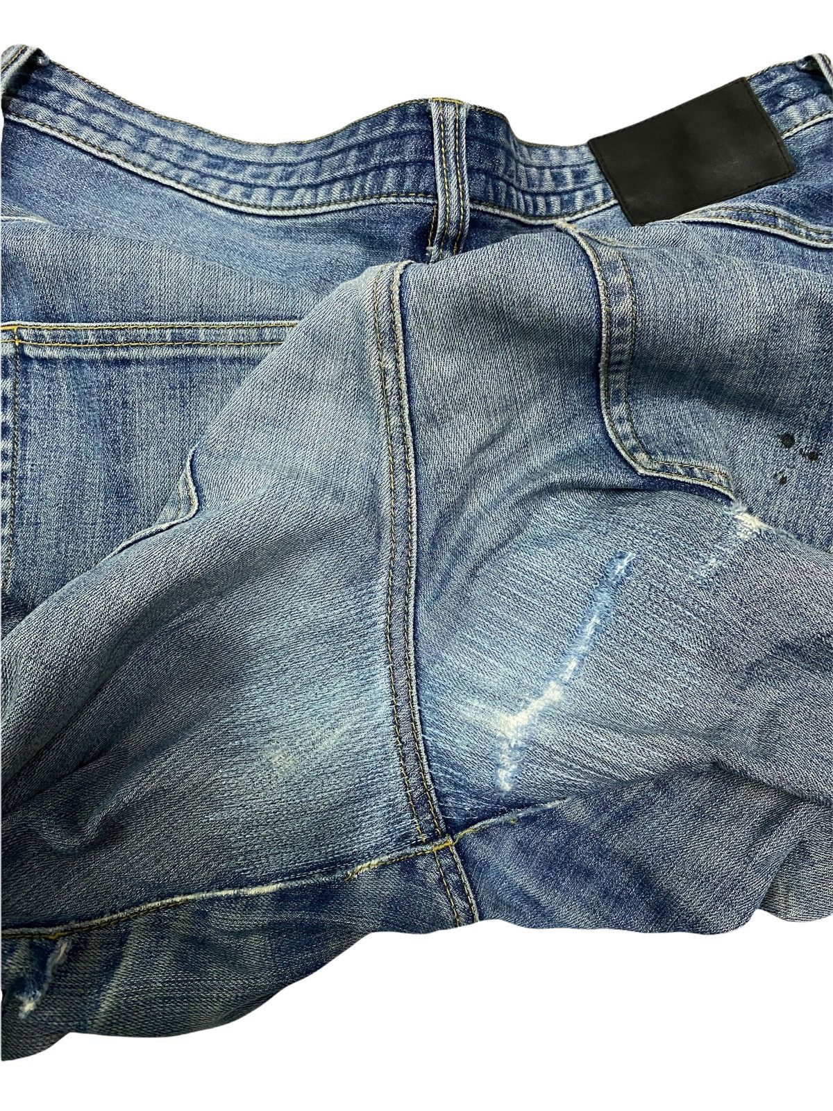 Number (N)ine Number Nine Loveless X Guild Prime Music Distressed Pants Size US 34 / EU 50 - 14 Thumbnail