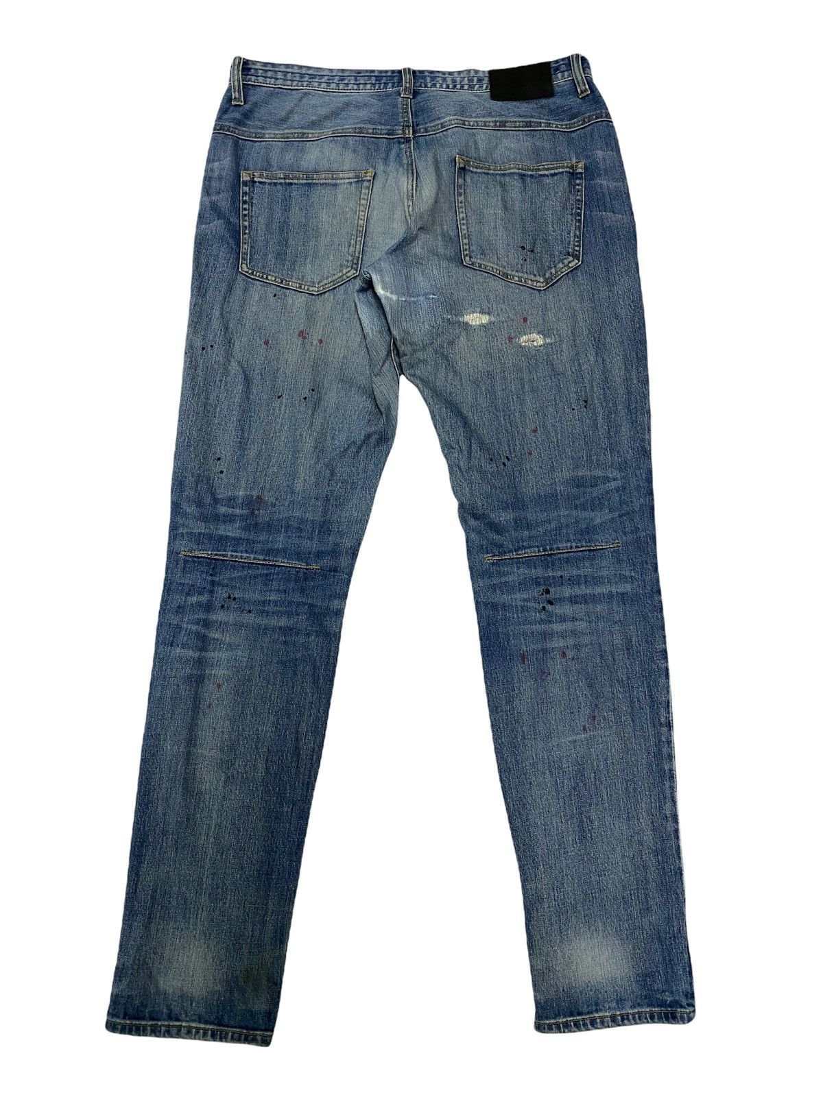 Number (N)ine Number Nine Loveless X Guild Prime Music Distressed Pants Size US 34 / EU 50 - 4 Thumbnail