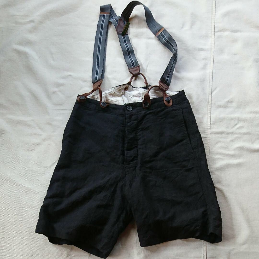 Paul harnden shoemaker リネン ショーツ Paul Harnden Shoemakers Wool Linen Suspender Shorts – Shop Bruce
