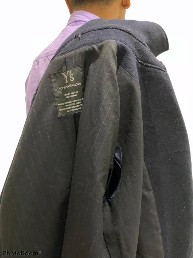 Yohji Yamamoto GRAIL🔥 Yamamoto Long Jackets Laine Wool Size US M / EU 48-50 / 2 - 2 Thumbnail