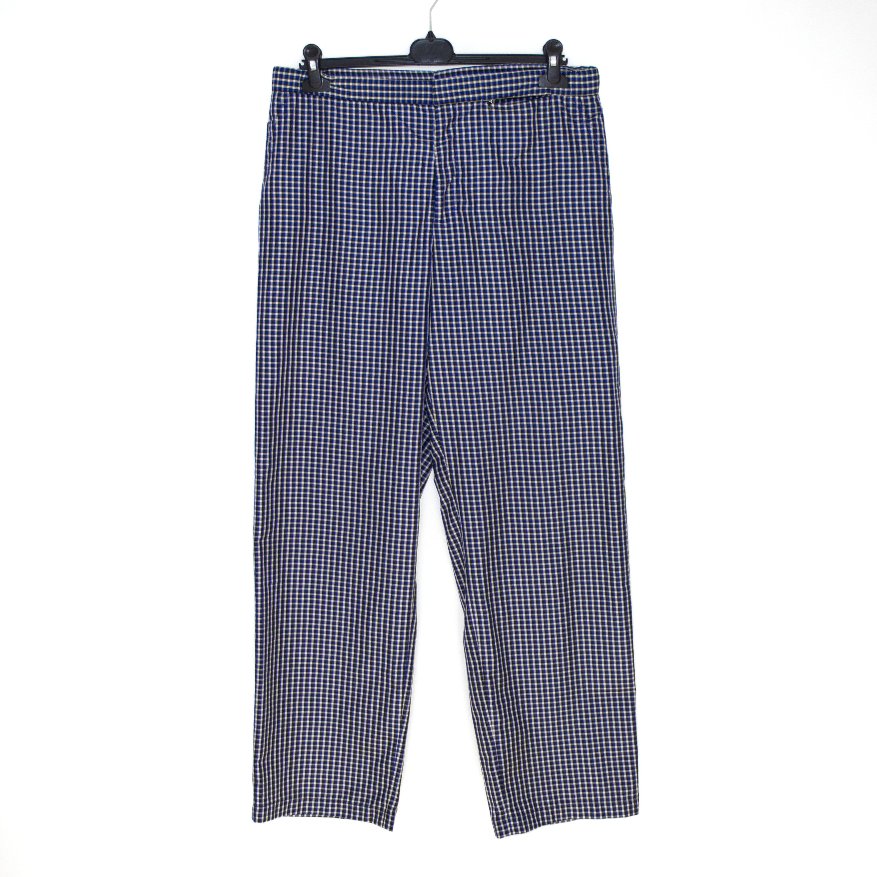 Prada PRADA Pants Nylon Sport Trousers Blue White Black 54 Size US 38 / EU 54 - 1 Thumbnail