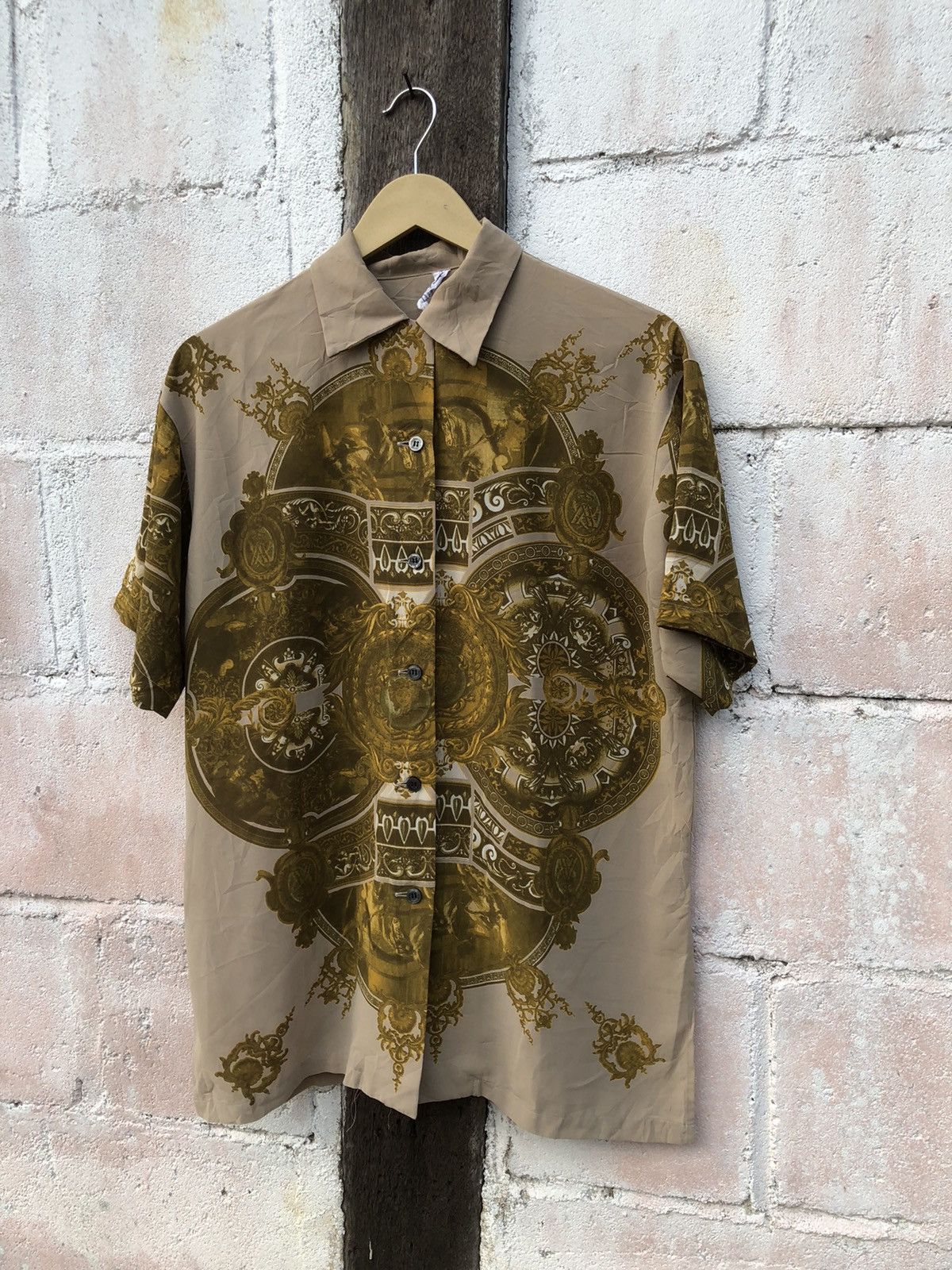 Beauty Beast × Japanese Brand Life Como Japan Pizerl Art Medusa Shirt Button up Size US L / EU 52-54 / 3 - 3 Thumbnail