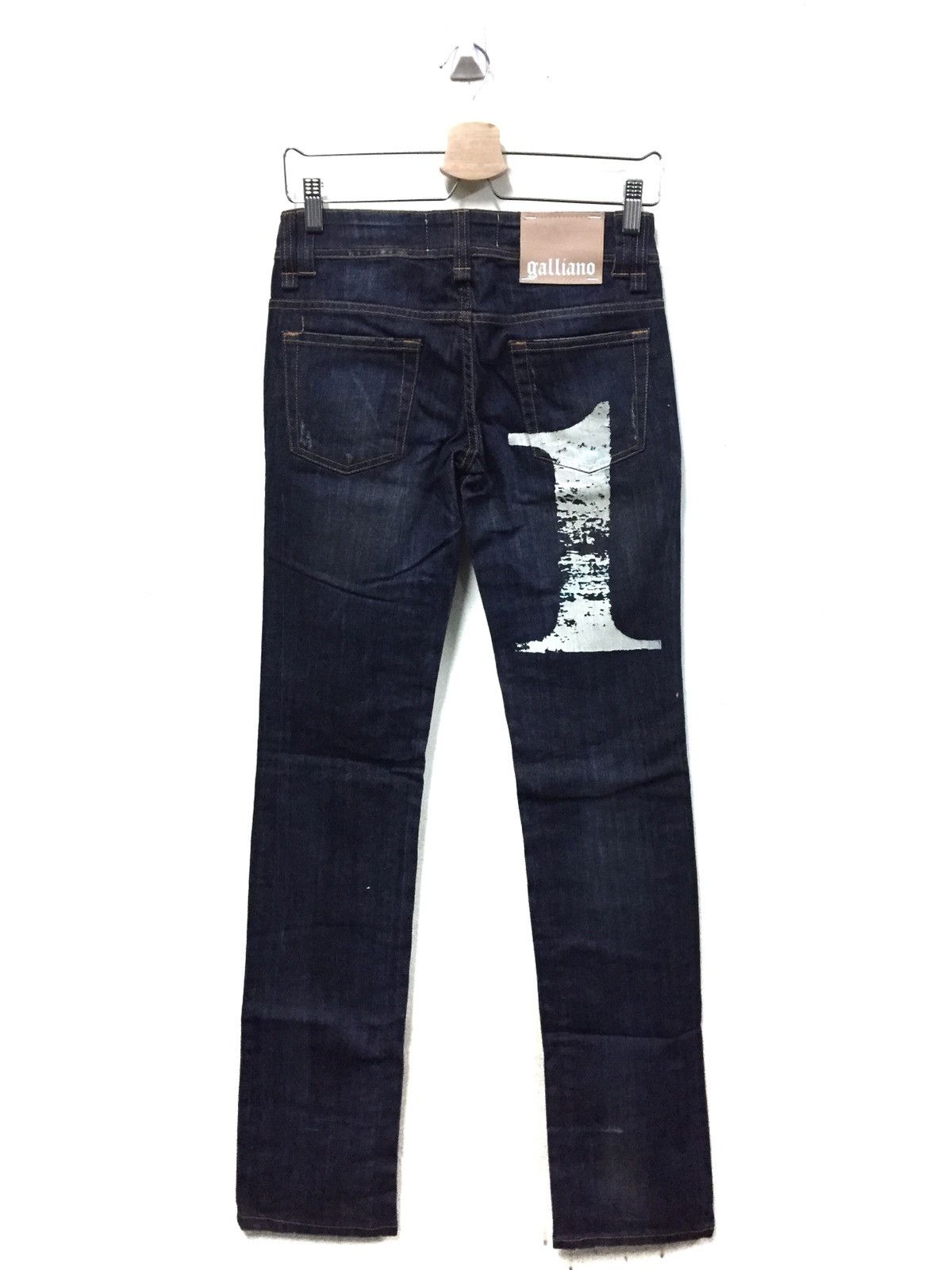 image of Jeans Denim Galliano No 1 in Dark Blue, Men's (Size 28)