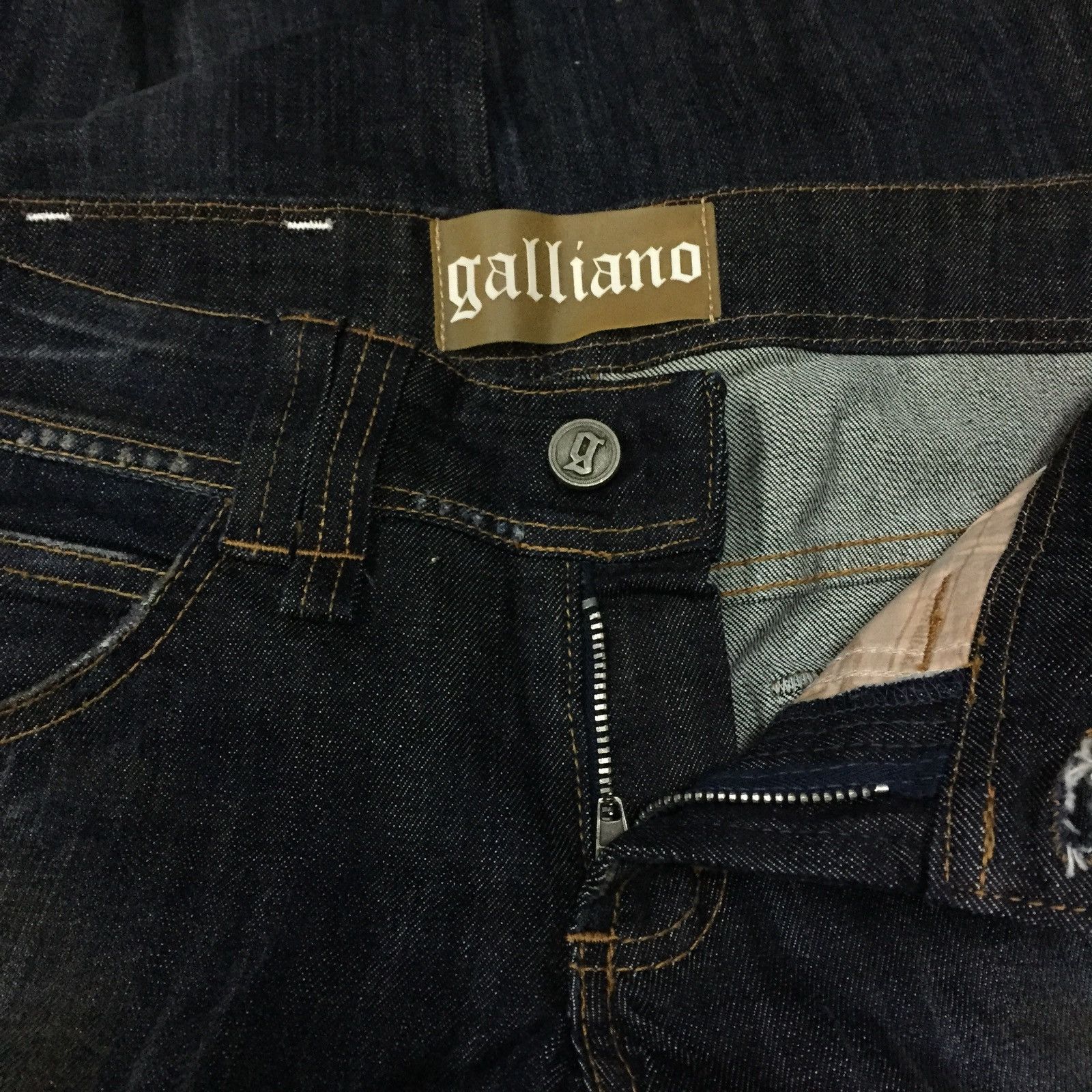 John Galliano John Galliano Jeans Denim Galliano No 1 Size US 28 / EU 44 - 9 Thumbnail