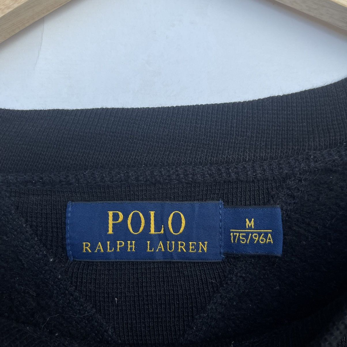Polo Ralph Lauren × Ralph Lauren Polo Ralph Lauren Black Crewneck Sweatshirt Size US L / EU 52-54 / 3 - 4 Thumbnail
