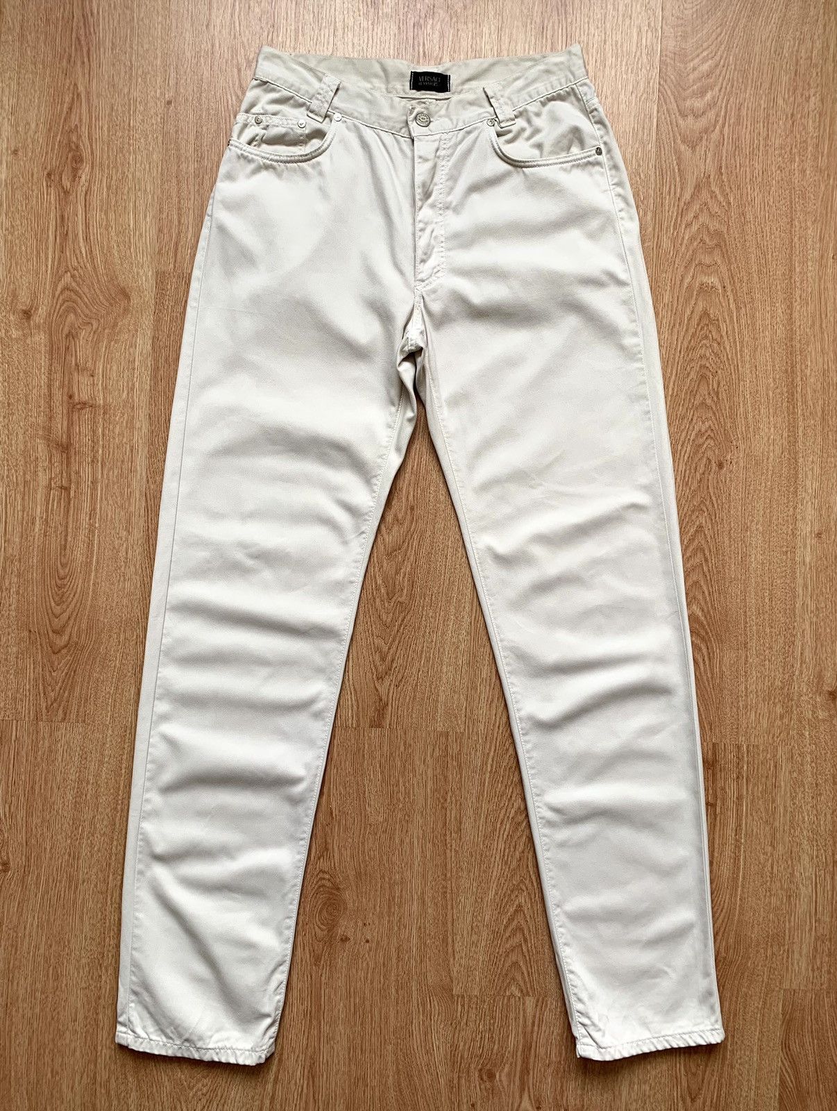 Versace Blue 90S Vintage Logo Sweatpants