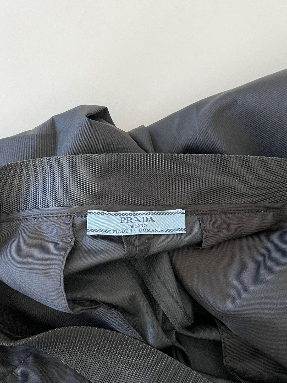 Prada $1.7k Re-Nylon Gabardine Trackpants Size US 30 / EU 46 - 9 Thumbnail