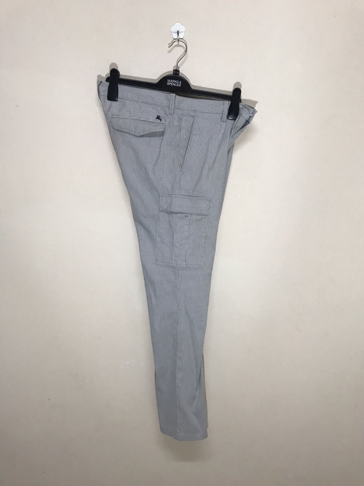 Burberry TACTICAL CARGO PANTS BURBERRY BLACK LABEL STRIPE Size US 32 / EU 48 - 4 Thumbnail