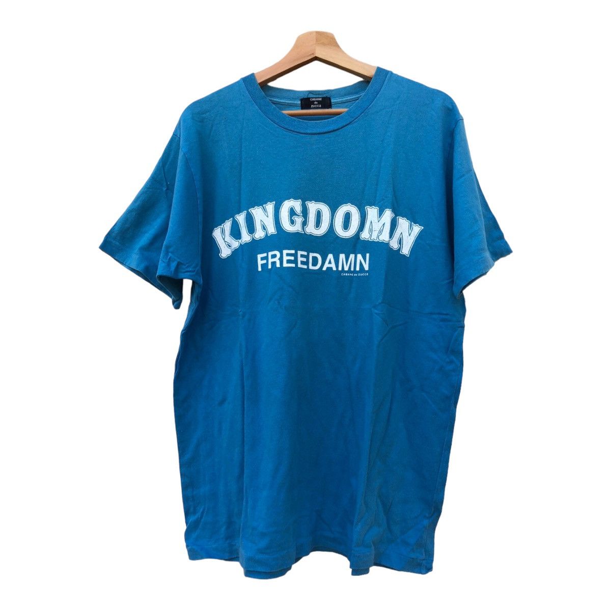 CABANE de ZUCCa × Zucca CABANE De Zucca KINGDOMN FREEDAMN T-shirt Size US L / EU 52-54 / 3 - 1 Thumbnail